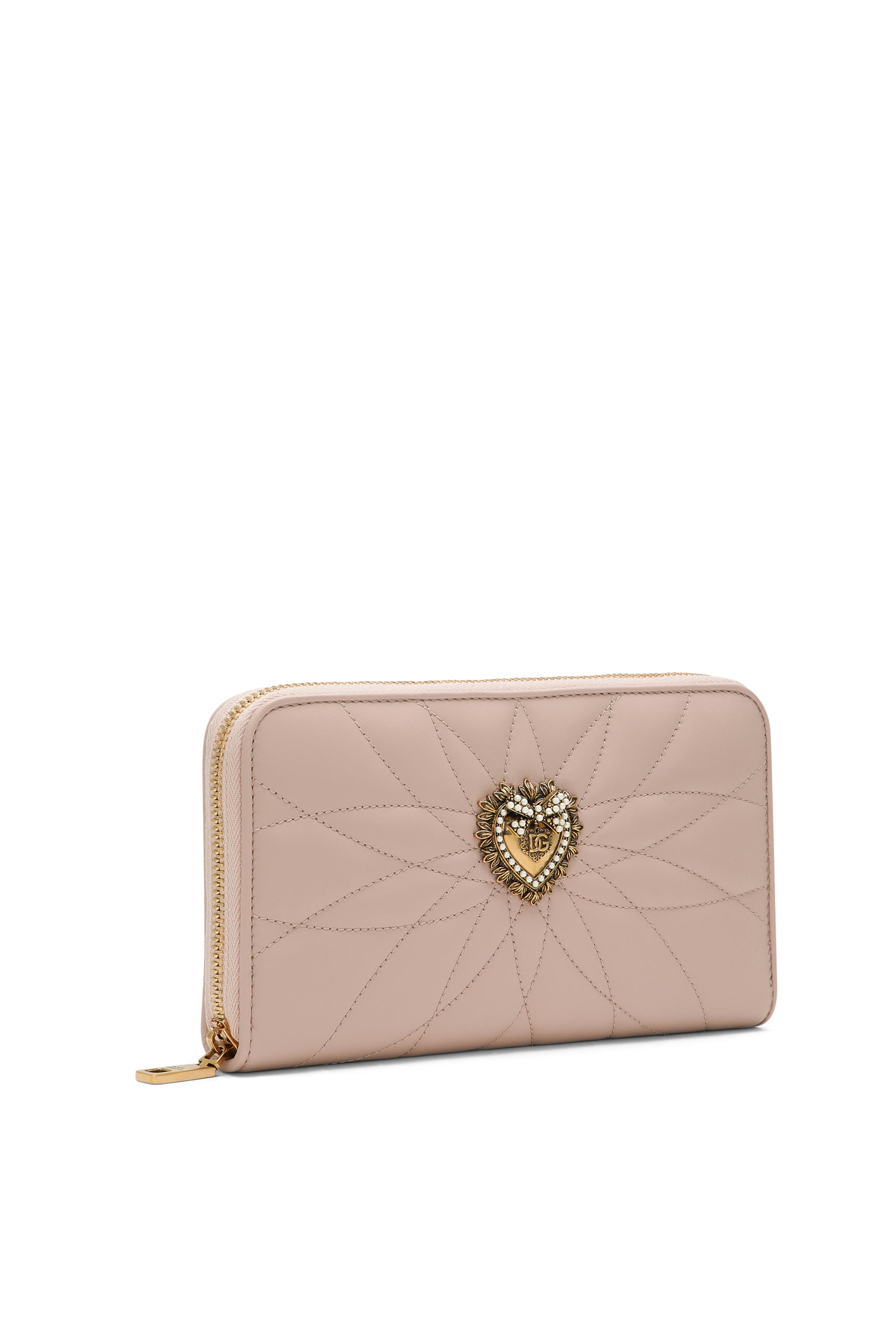 محفظة ديفوشن بسحاب محيط جلد نابا