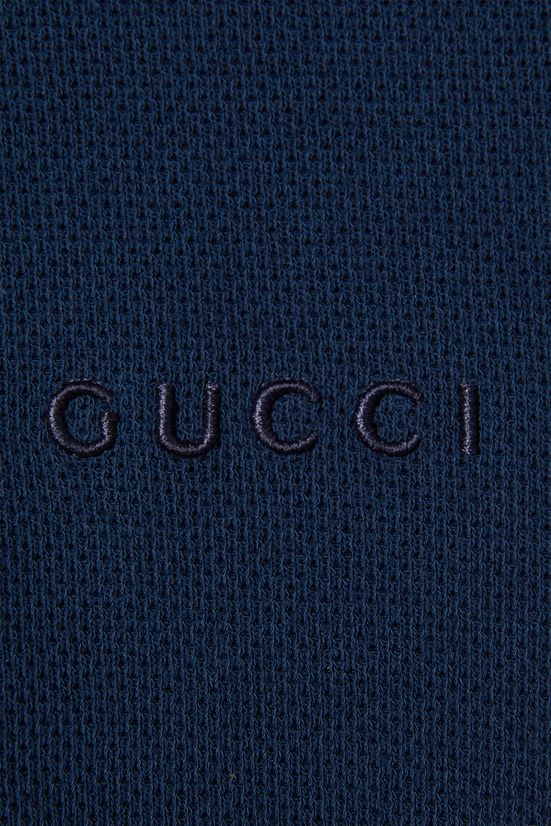 فستان بولو بشريط ويب قطن بيكيه