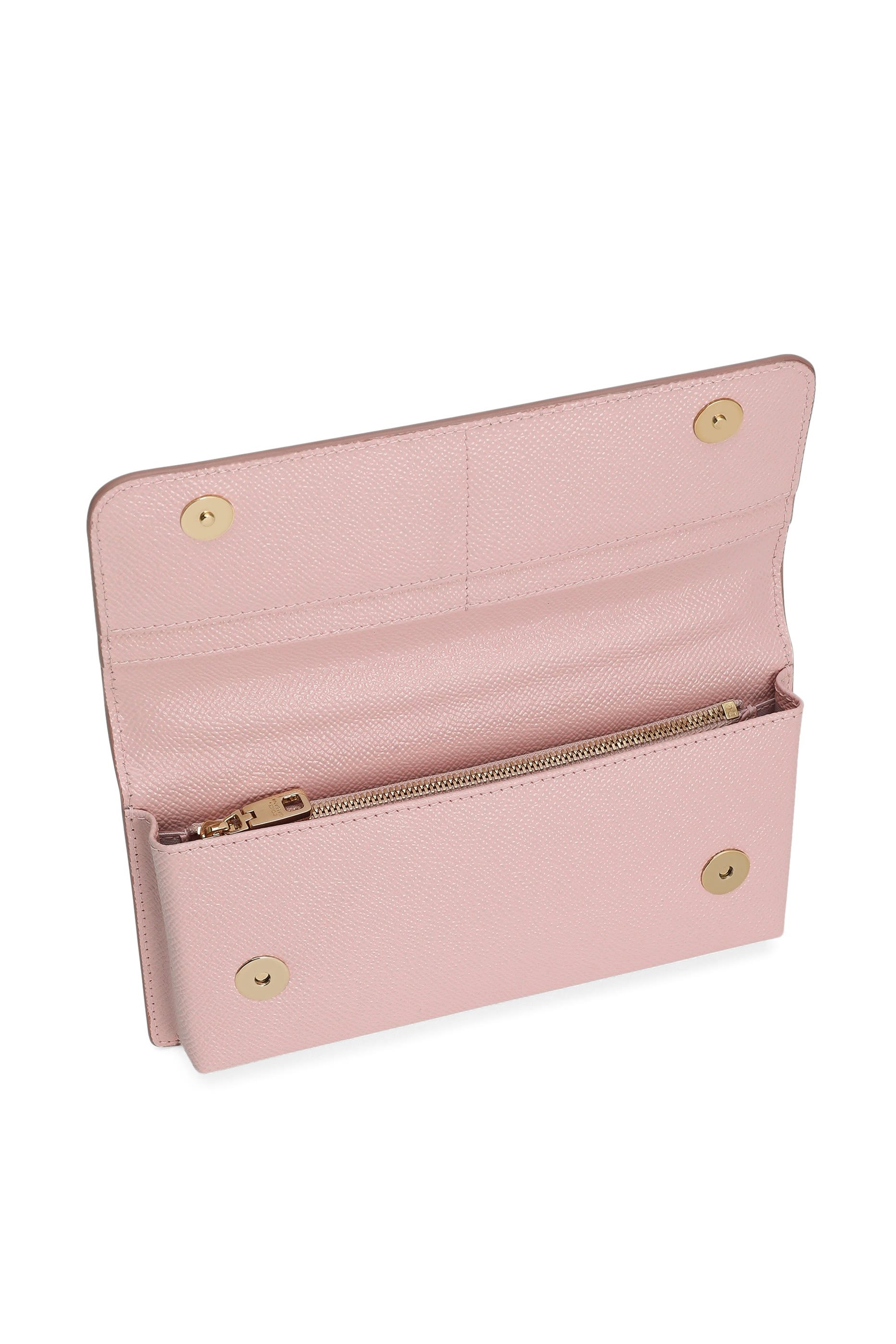 حقيبة صغيرة بطبعة جلد عجل دوفين