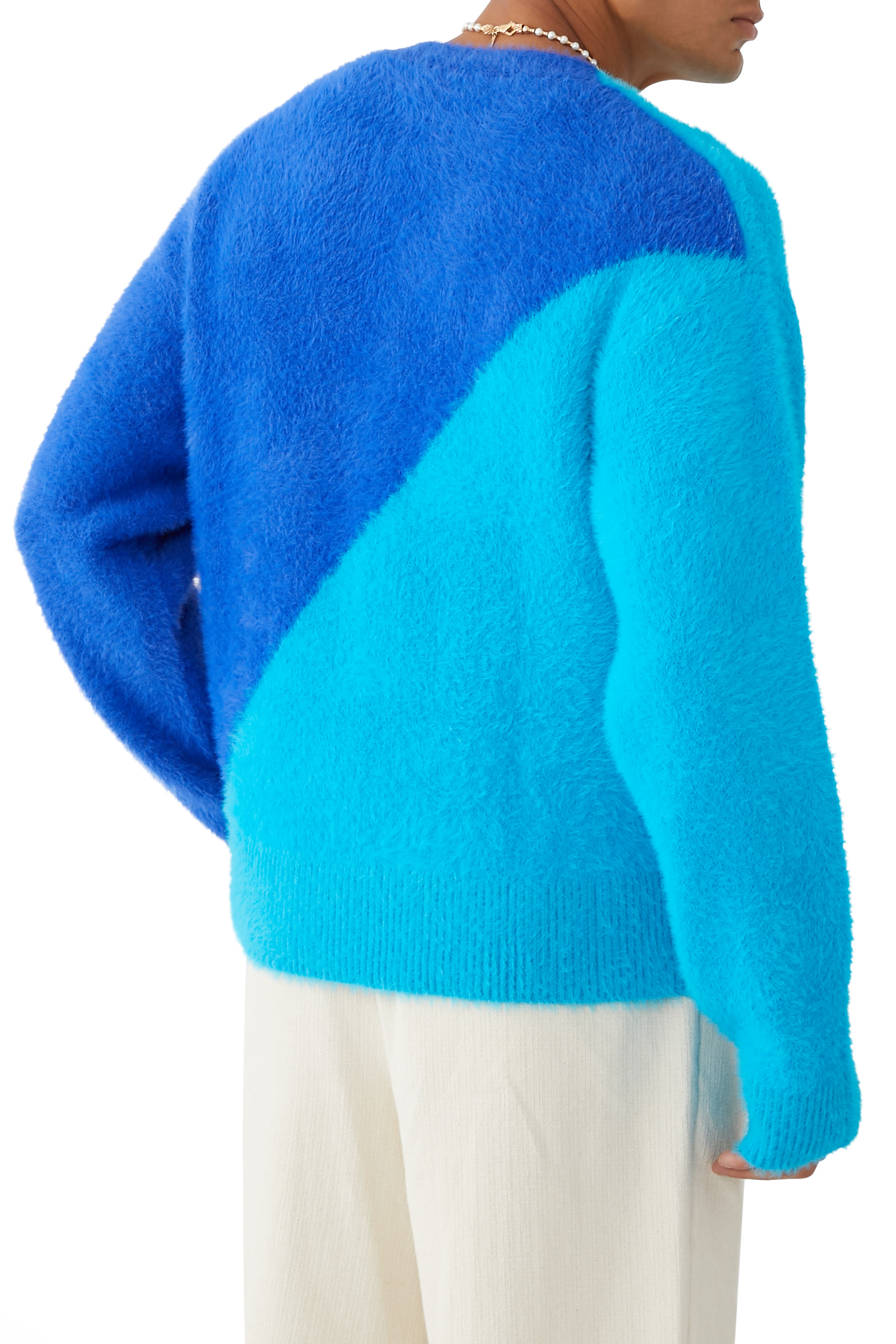 كارديجان ناعم بنقشة هارليكوين