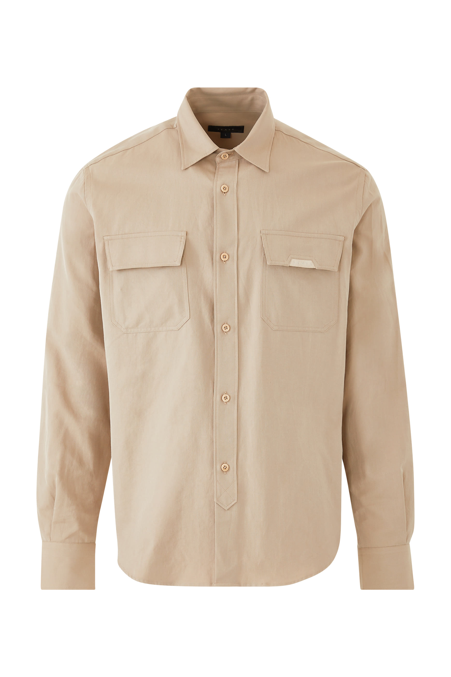 قميص بتصميم عسكري