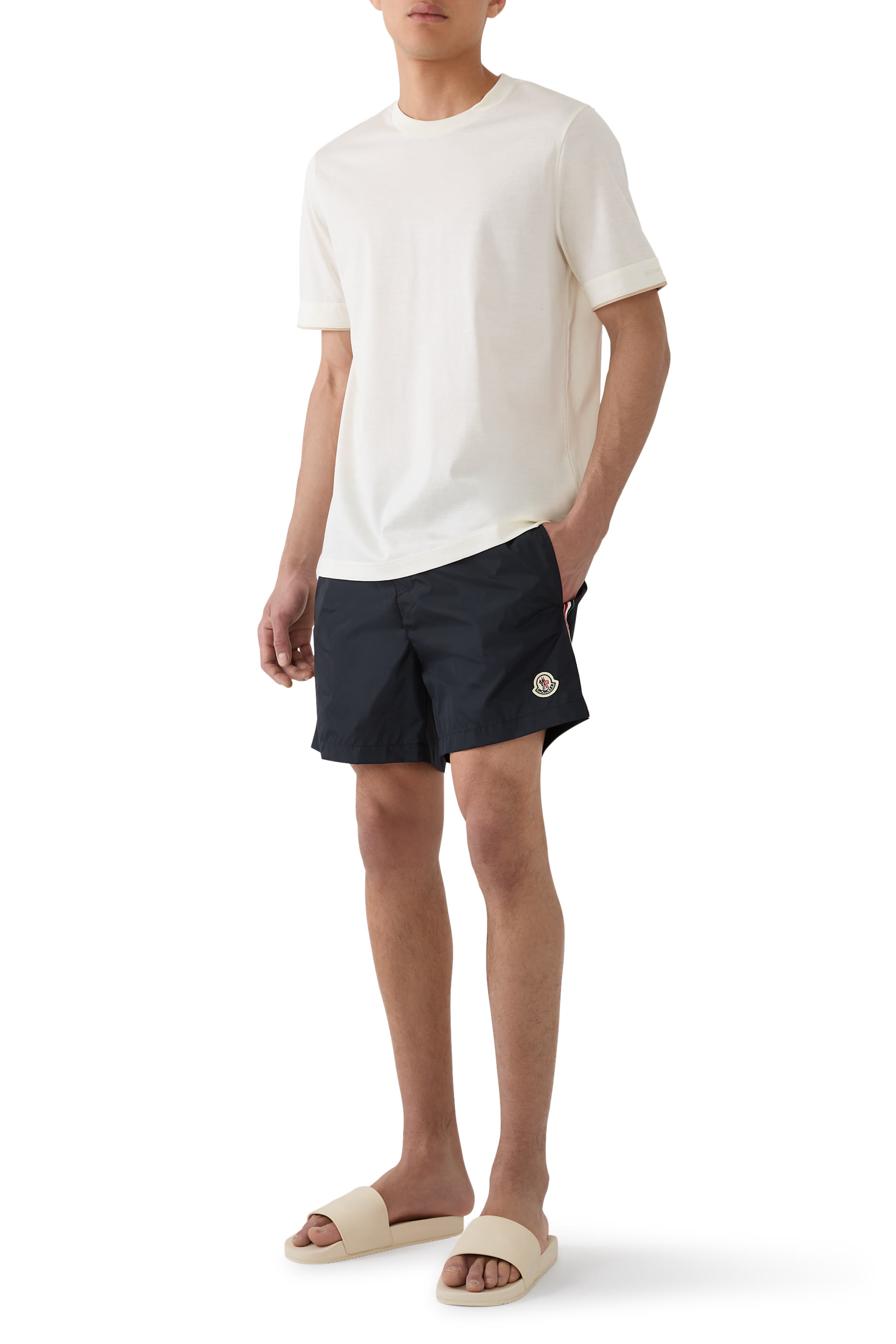 تيشيرت فضفاض قطن جيرسيه