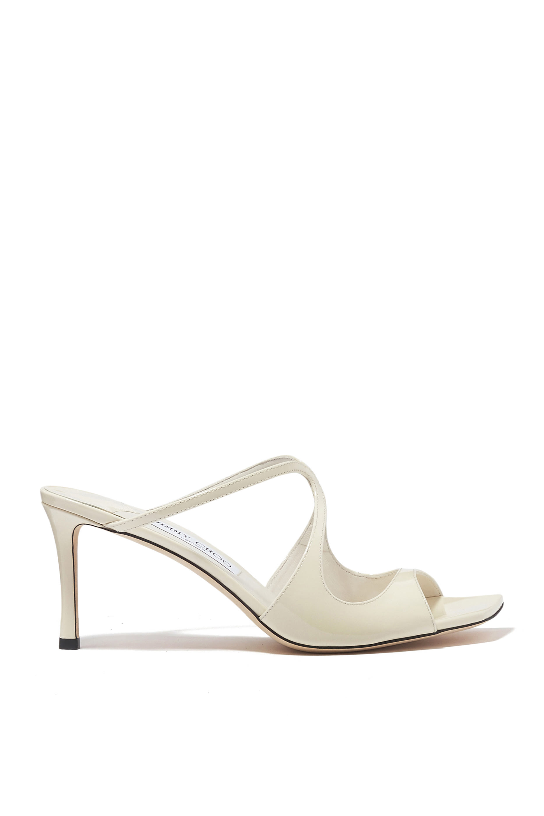 صندل انيز بكعب مقاس 75 مم جلد