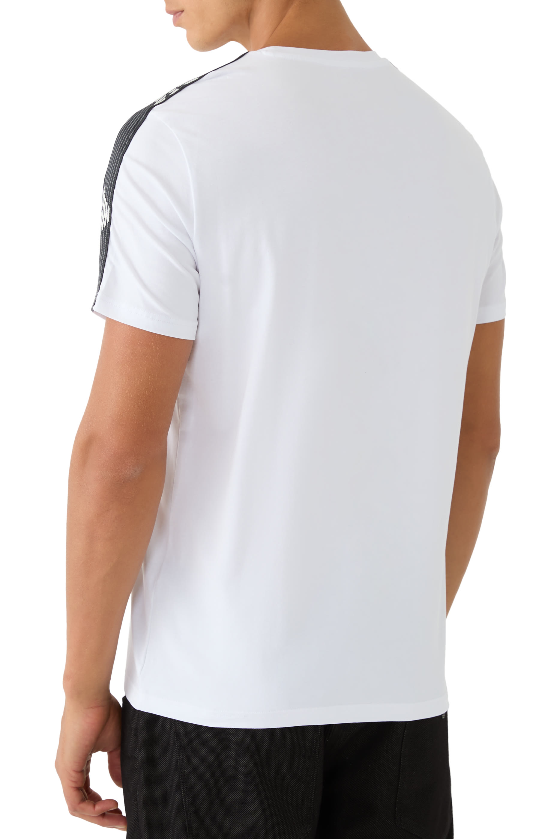 تيشيرت بشعار الماركة قطن جيرسيه