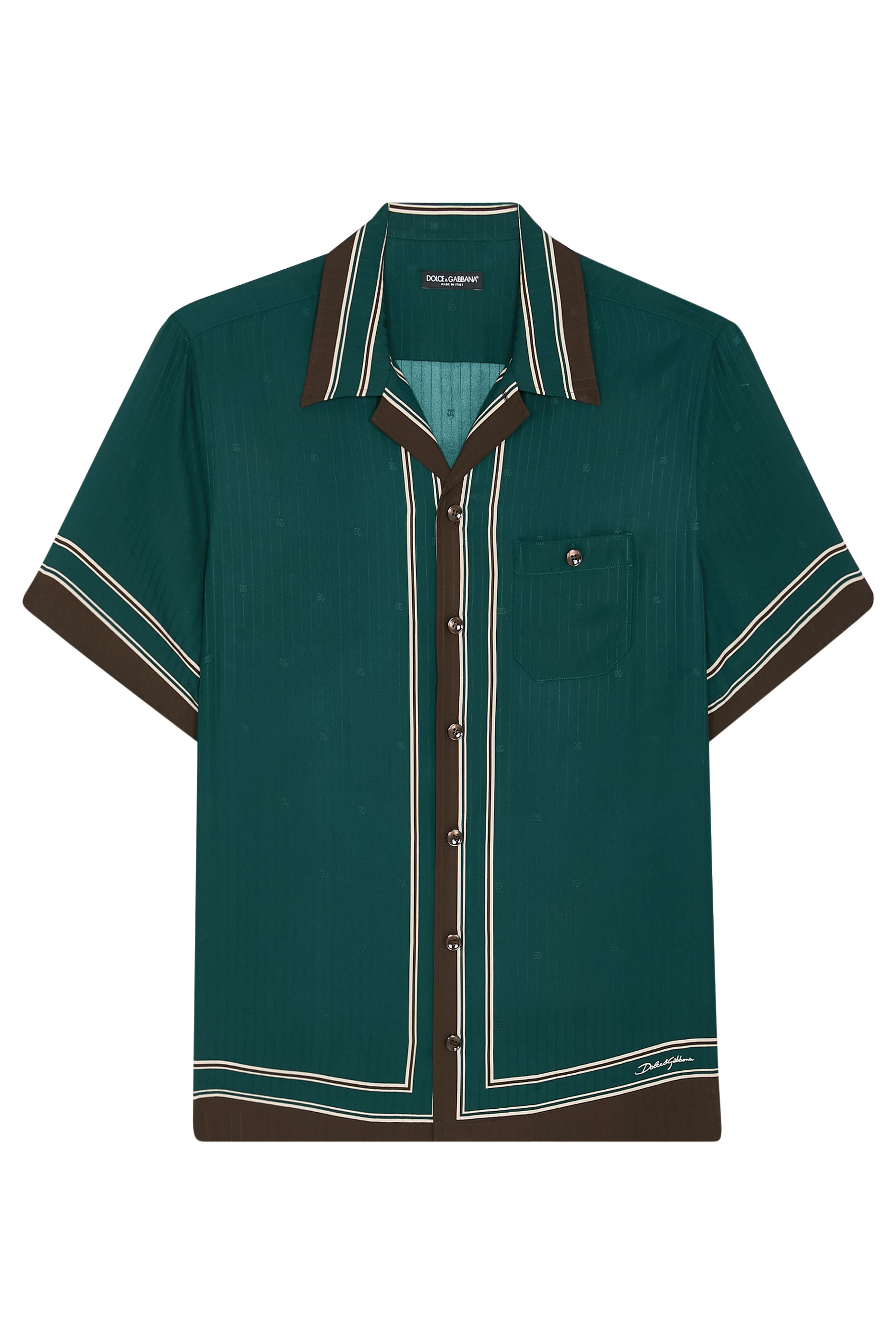  Logo Jacquard Martini Shirt