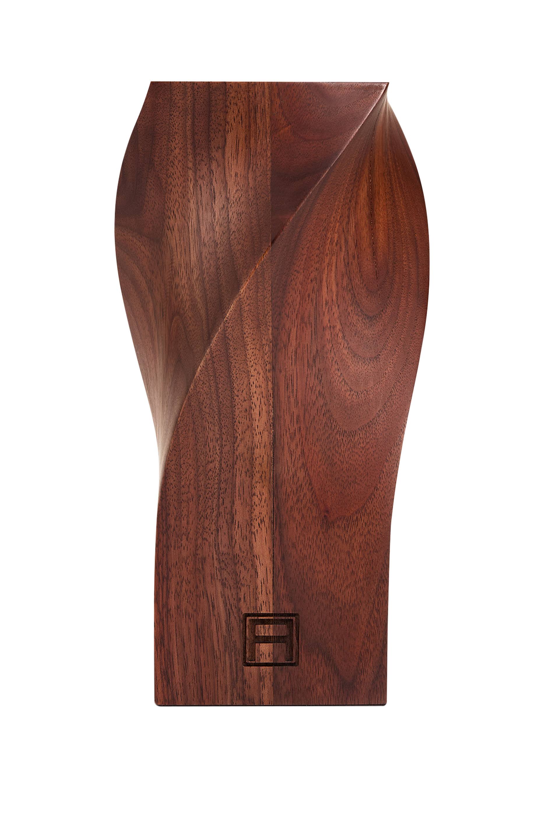 مسند كتب بتصميم ملفوف - خشب