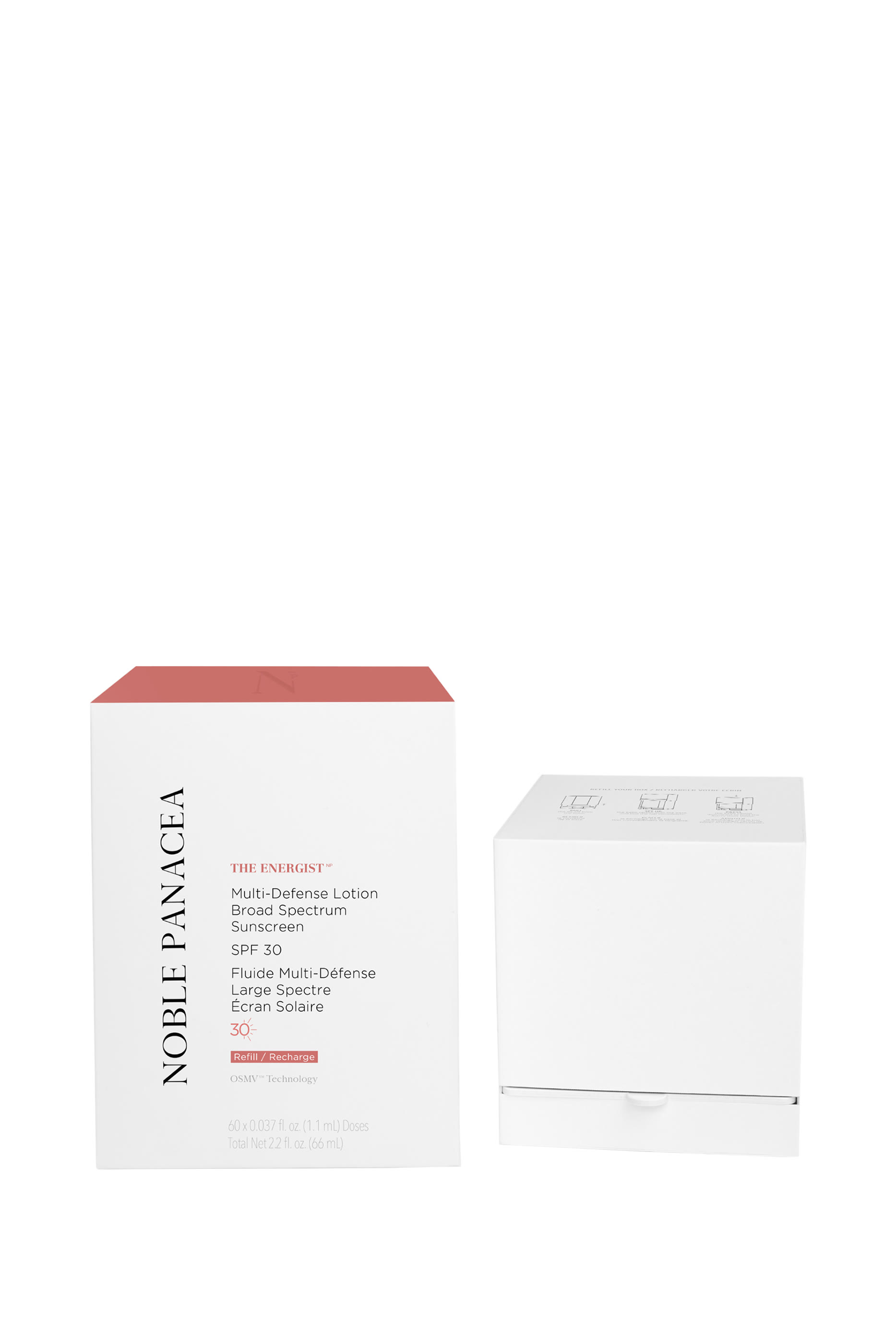 عبوة إعادة ملء لوشن ذا إينرجيست متعدد الفعالية بعامل حماية SPF30