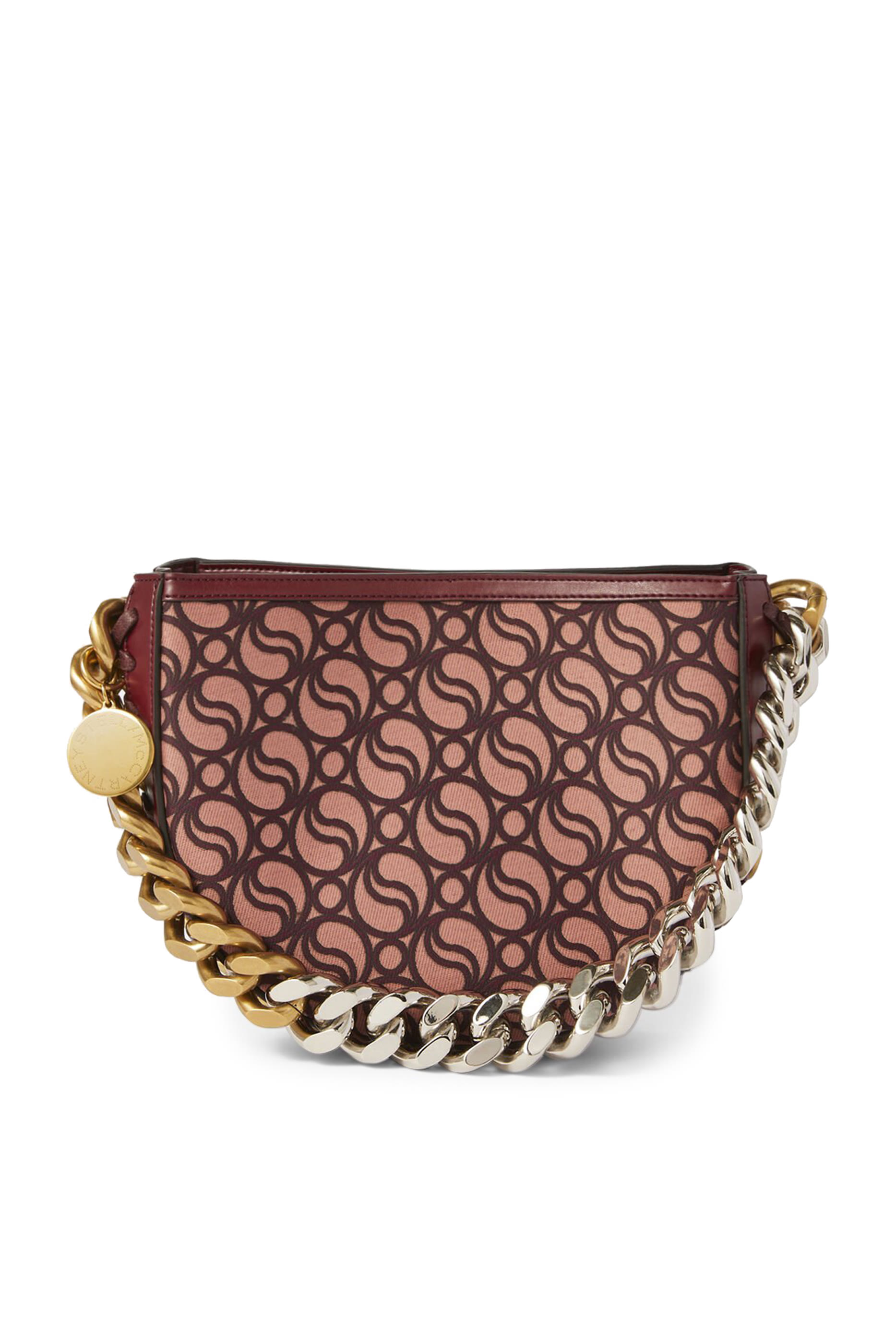 حقيبة كتف فرايم صغيرة بشعار S مموج