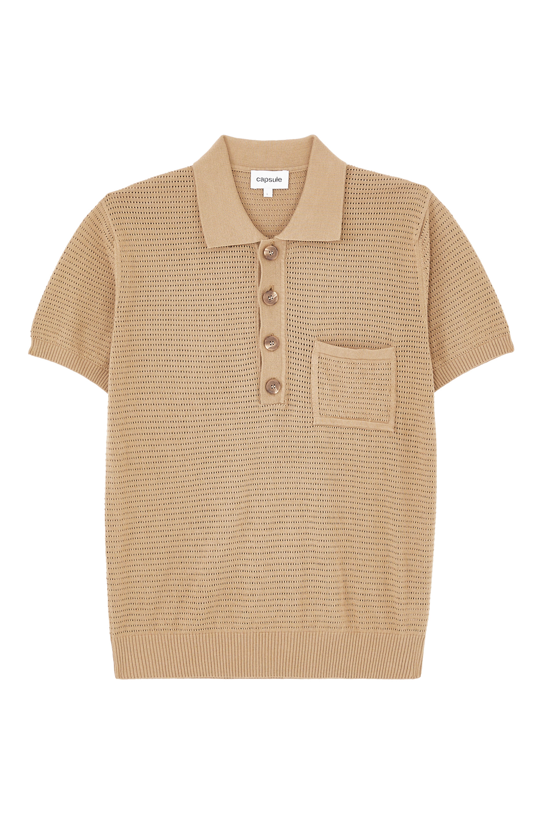 سترة بولو بتصميم مثقب