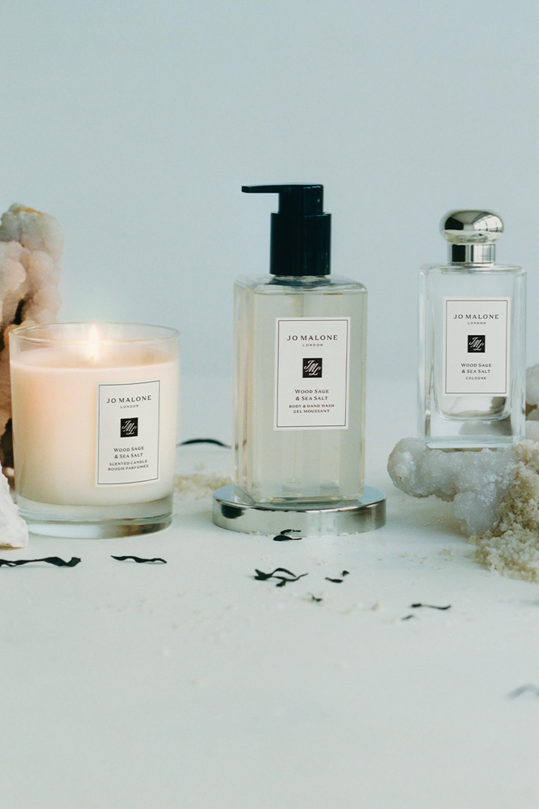 كريم مكثف للجسم بعطر وود ساج اند سي سالت