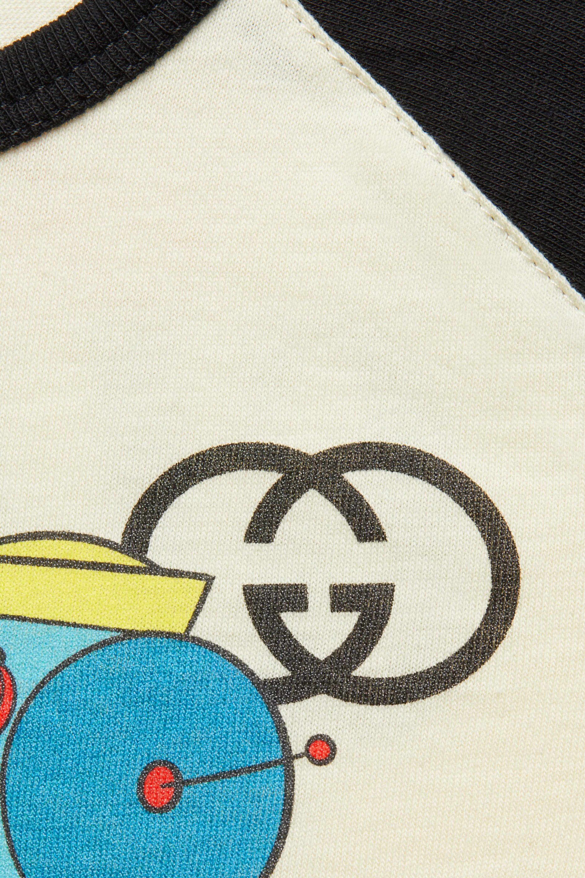 تيشيرت قطن بأكمام طويلة بطبعات جيتسون للأطفال