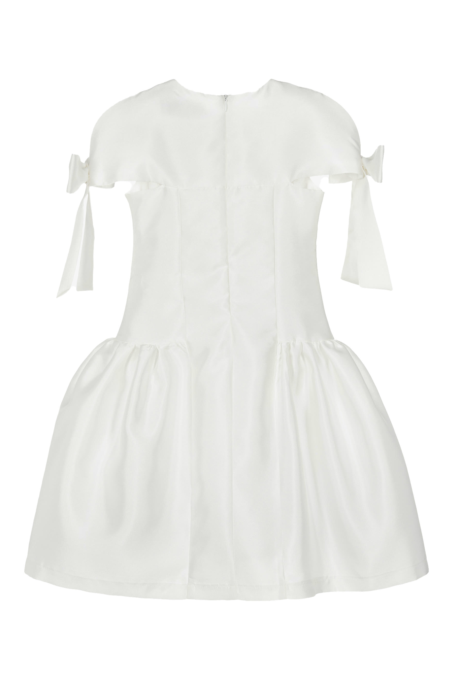 فستان بأكمام مزينة للأطفال