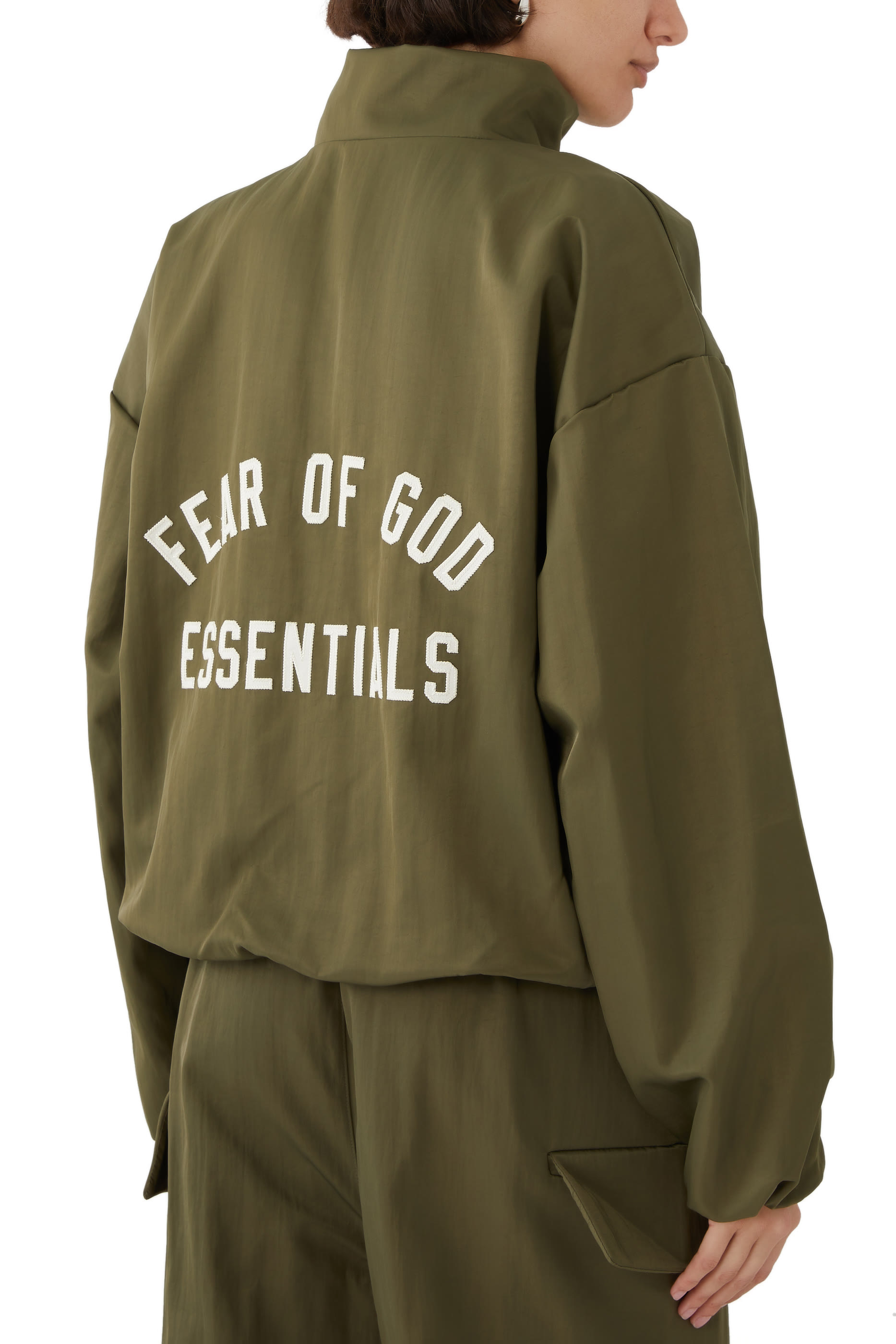 جاكيت رياضي نايلون بارز الملمس