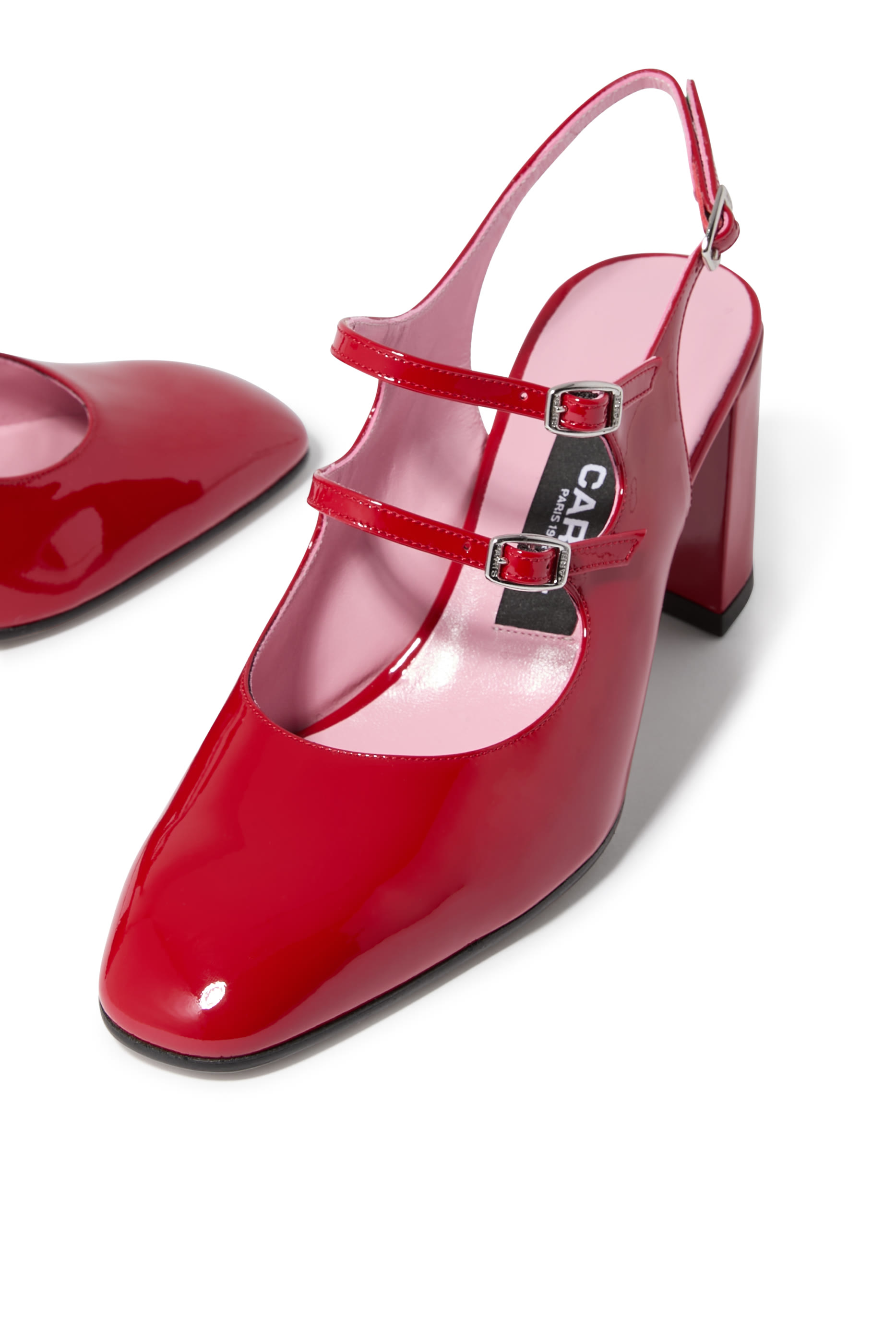 حذاء كلاسيكي بانانا ماري جاين جلد