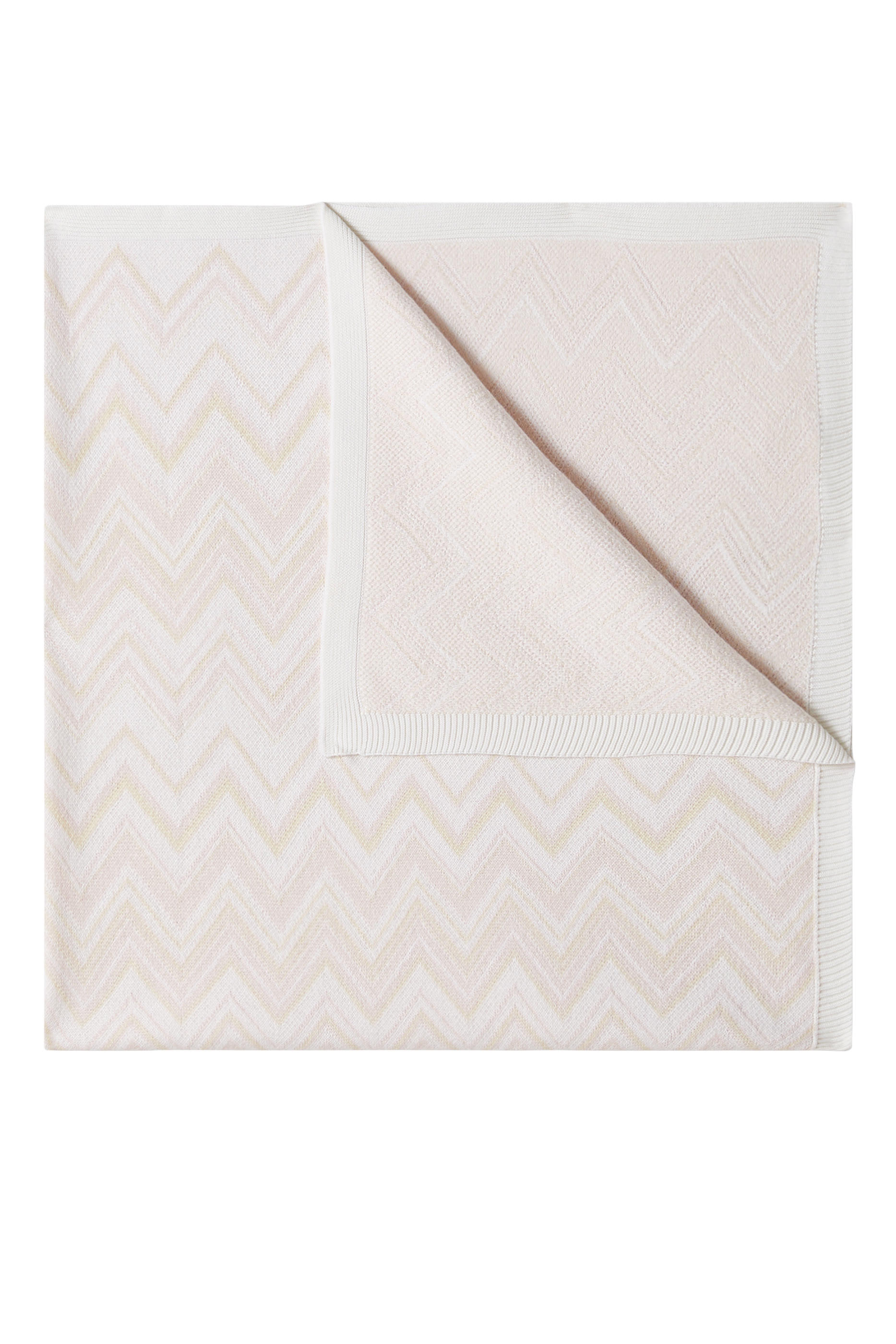 Kids Zigzag Stretch Cotton Blanket