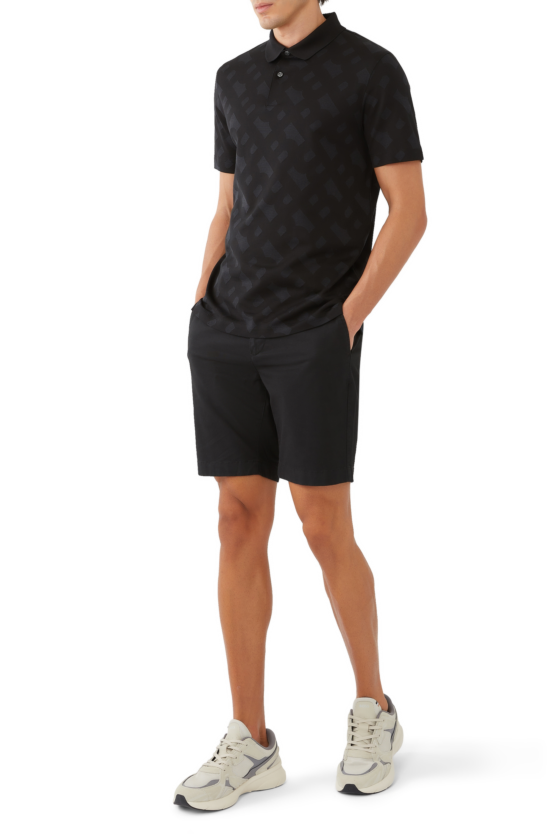 Monogram Jacquard Polo Shirt