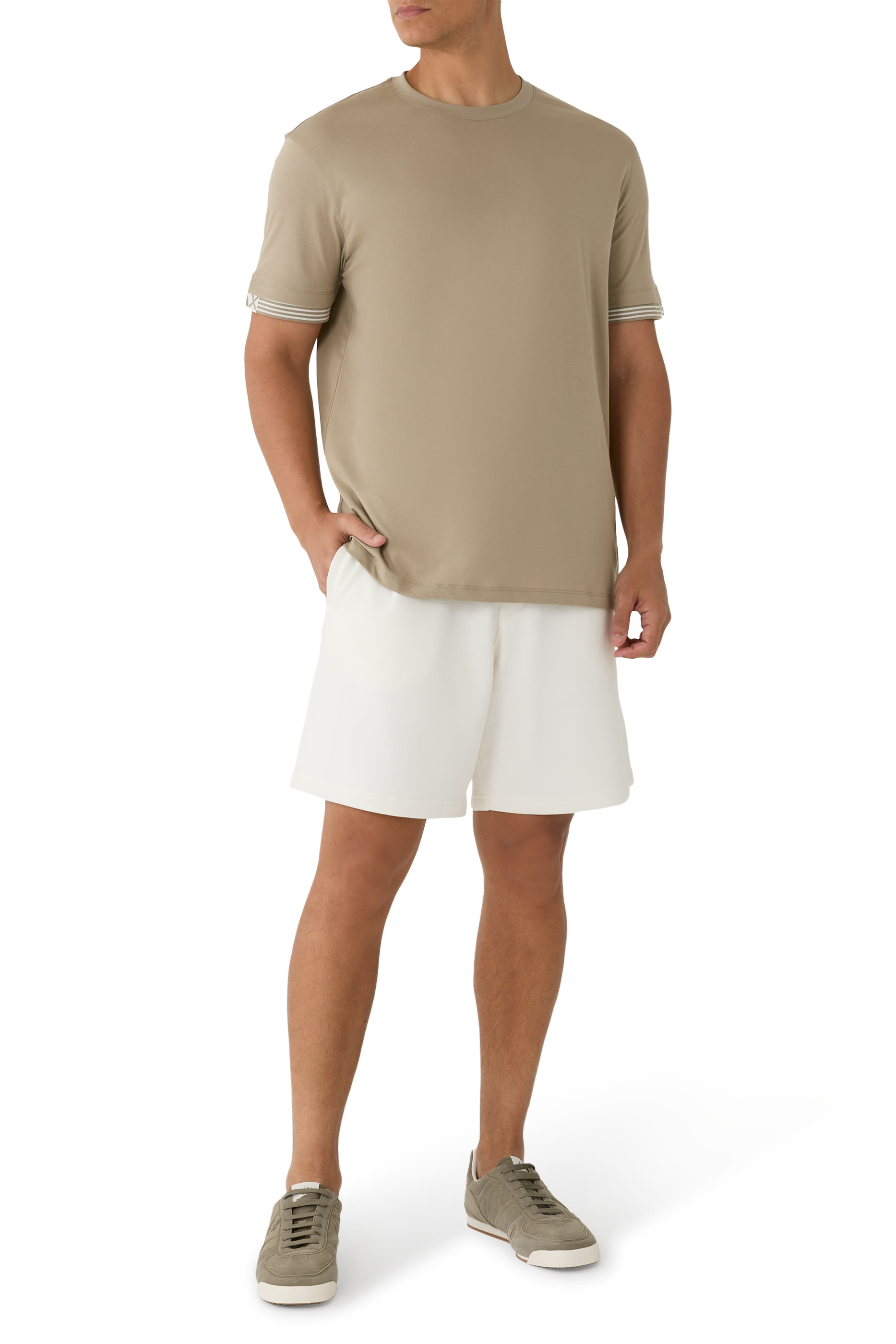 تيشيرت 91 بشعار الماركة قطن جيرسيه