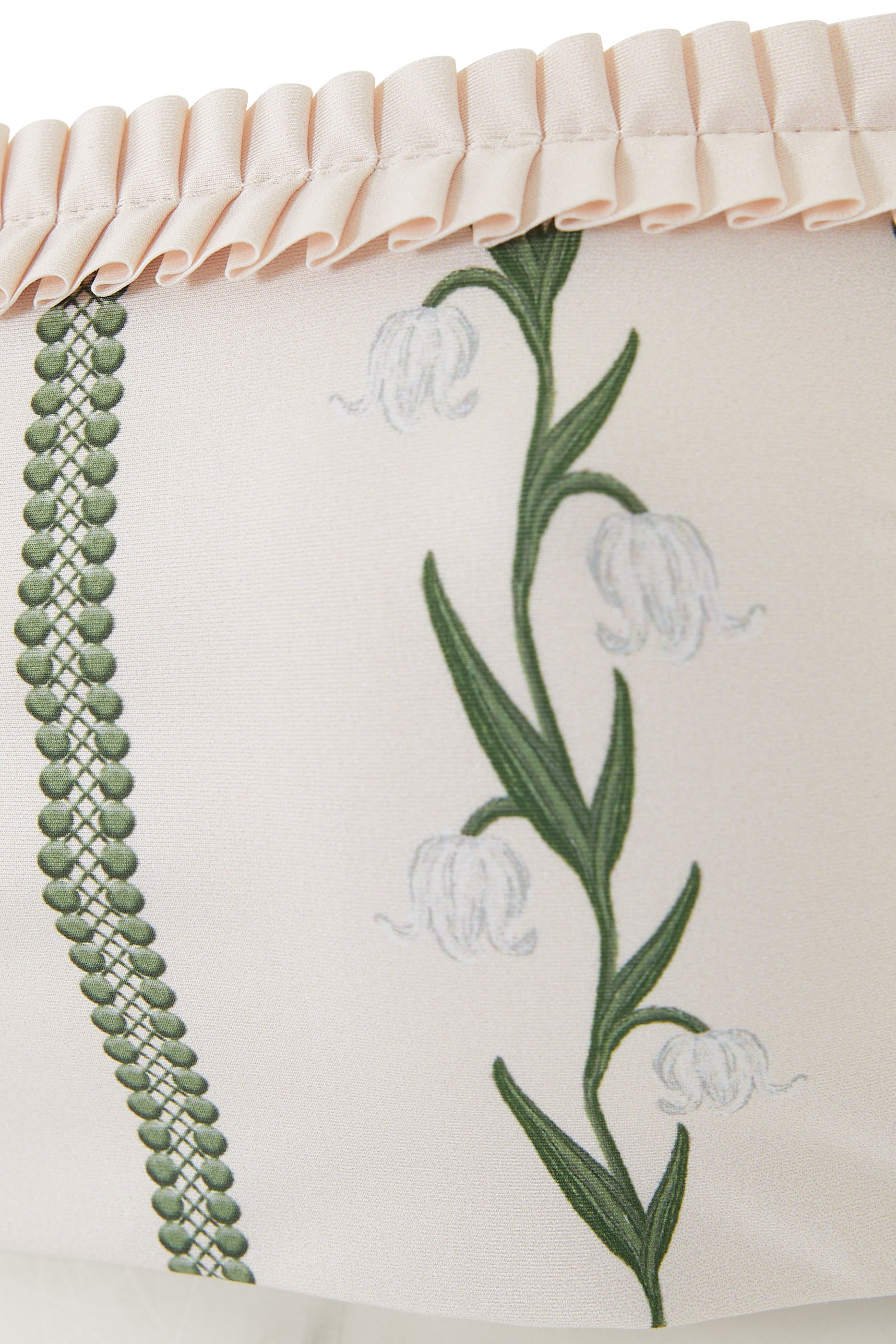 قطعة  بيكيني علوية أولمو بيرلا بتطريزات