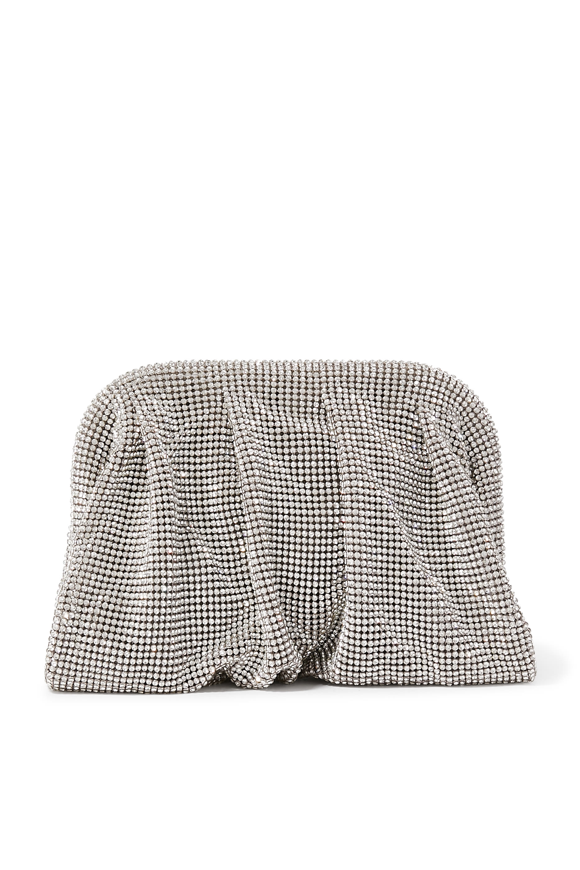 حقيبة كلاتش مرصعة بكريستال