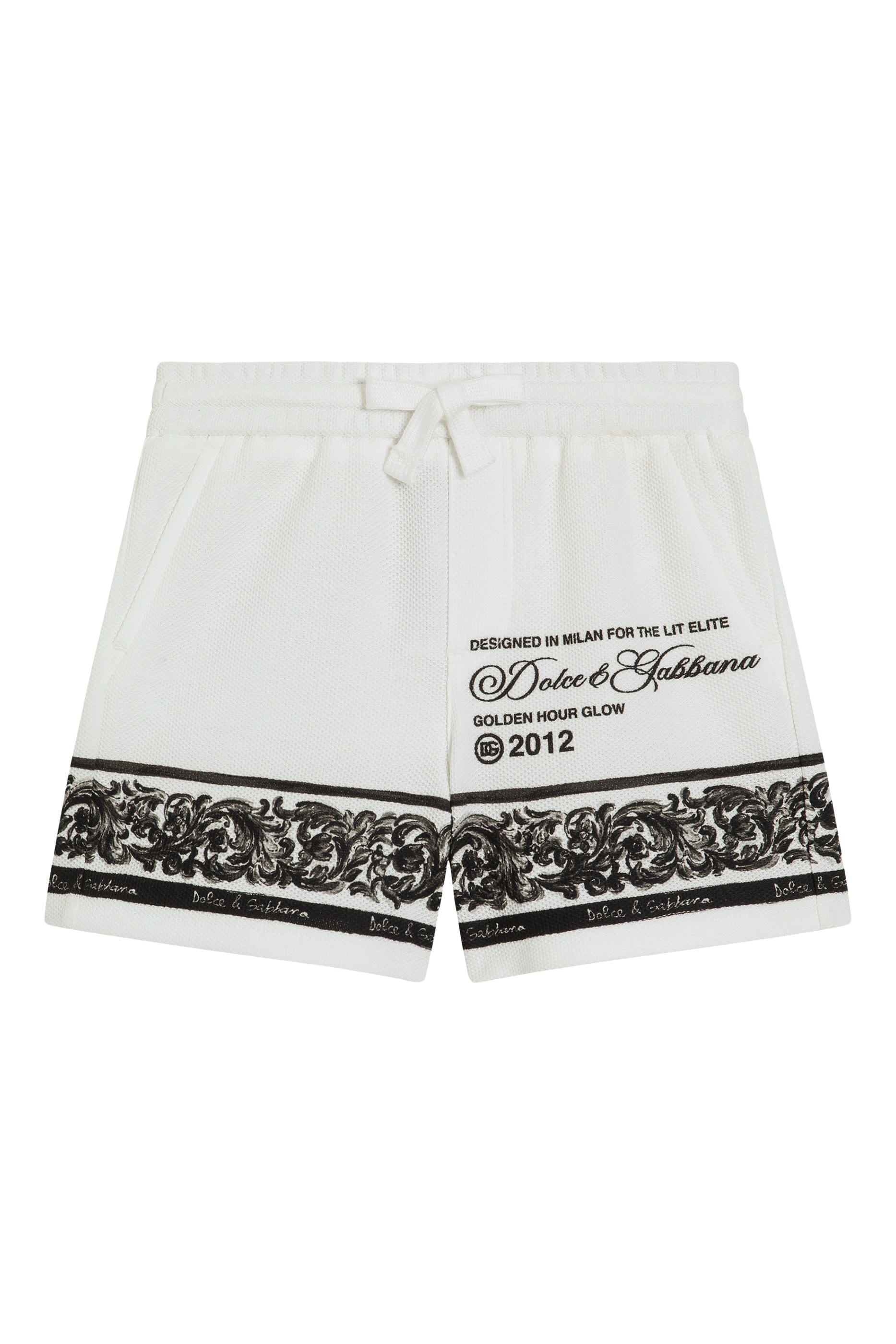 شورت بيرمودا دوبل بيكيه بطبعة مايوليكا للأطفال