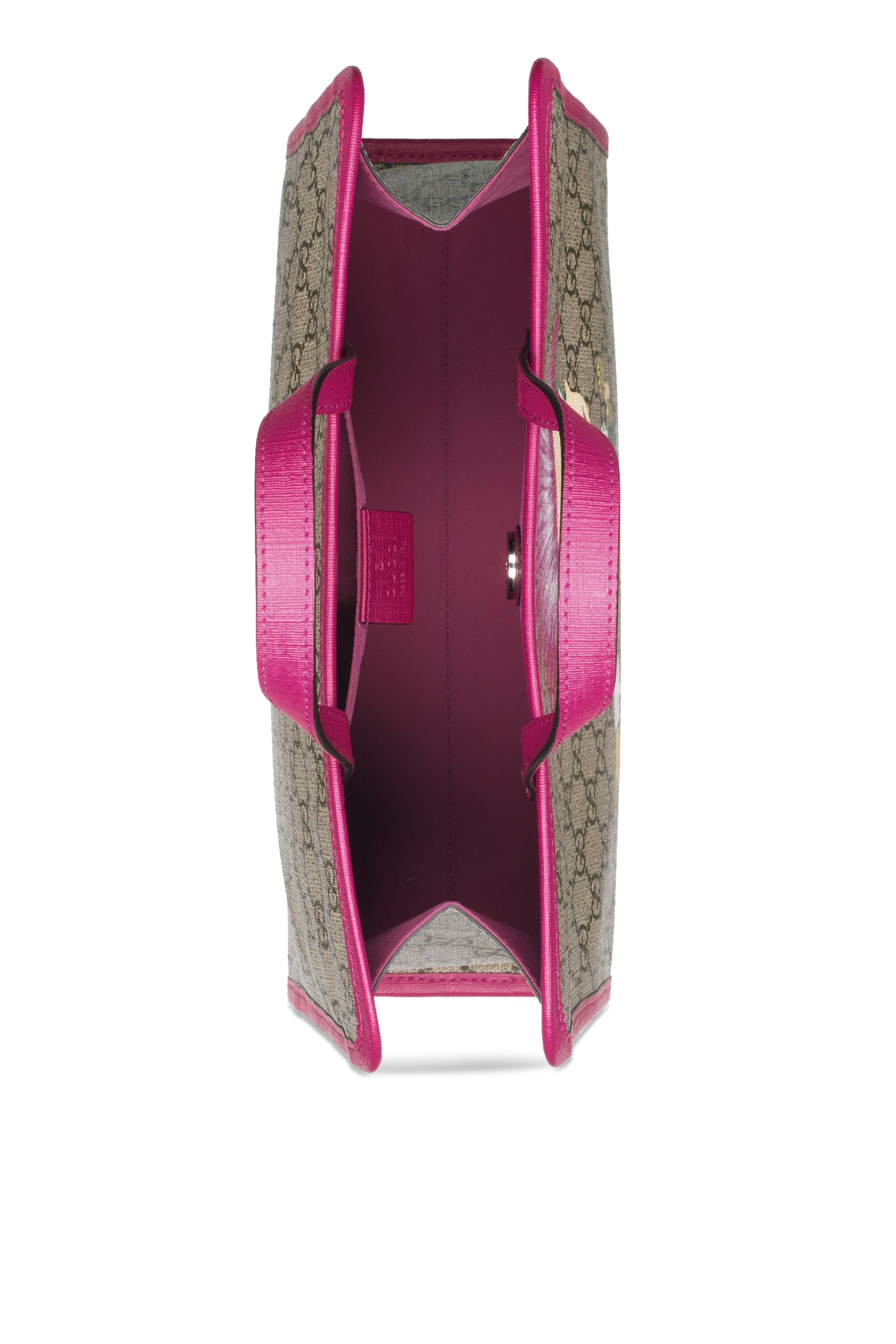 حقيبة يد بطبعة بانك وشعار حرفي GG