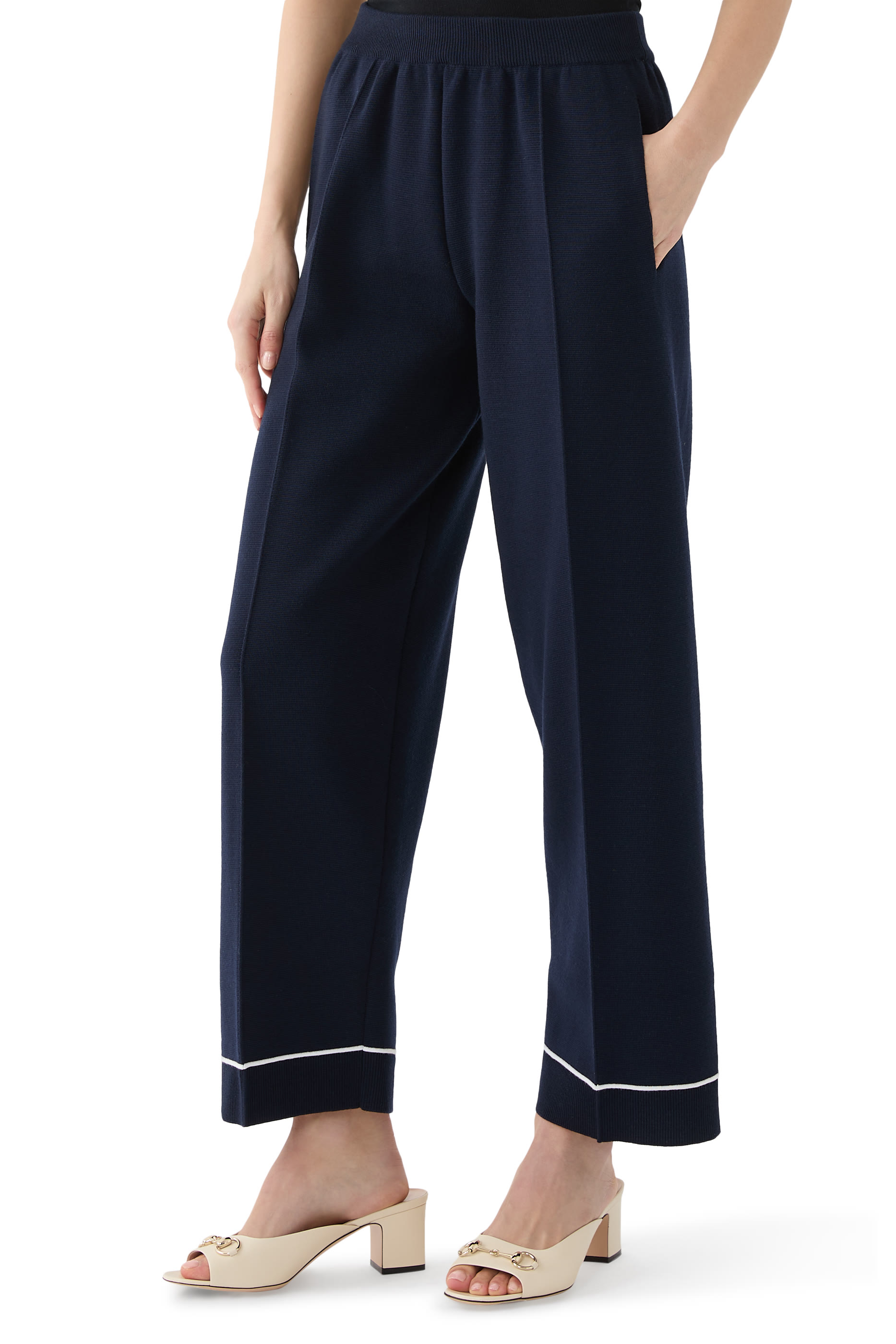 بنطال صوف فاخر