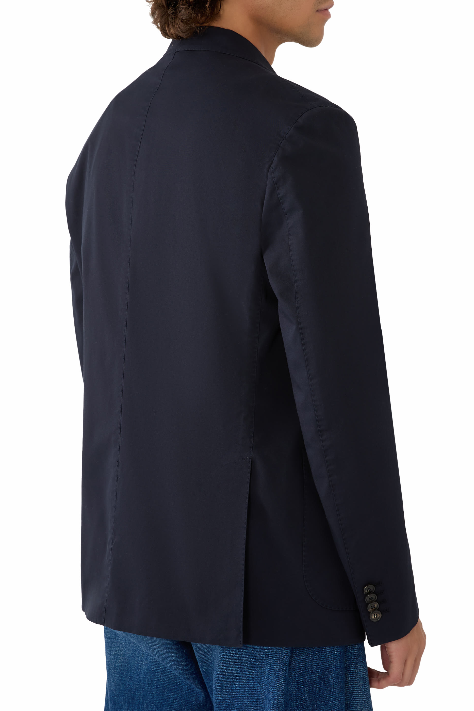 جاكيت بقصة ضيقة ايس كوتن