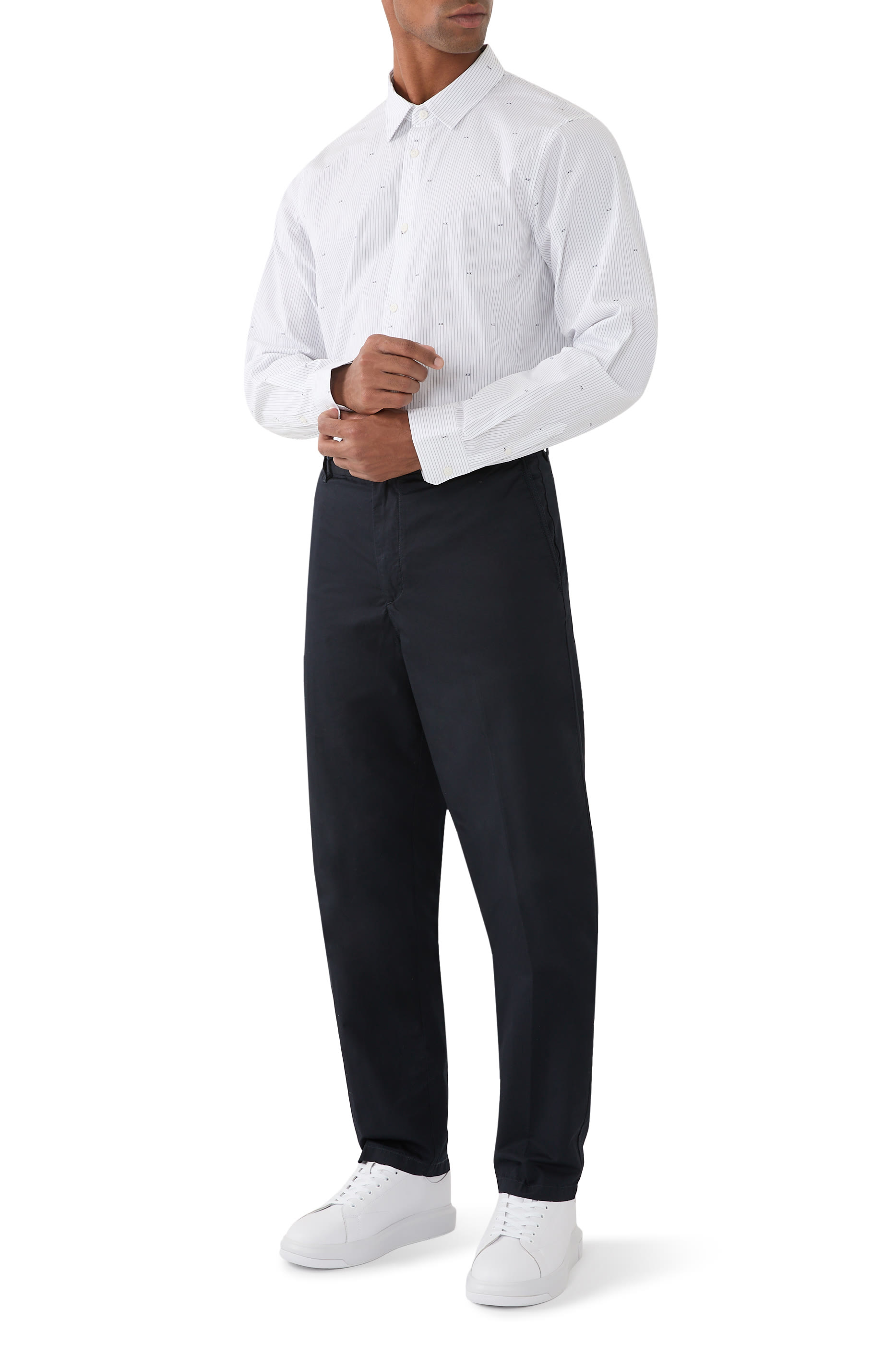 قميص قطن جاكار