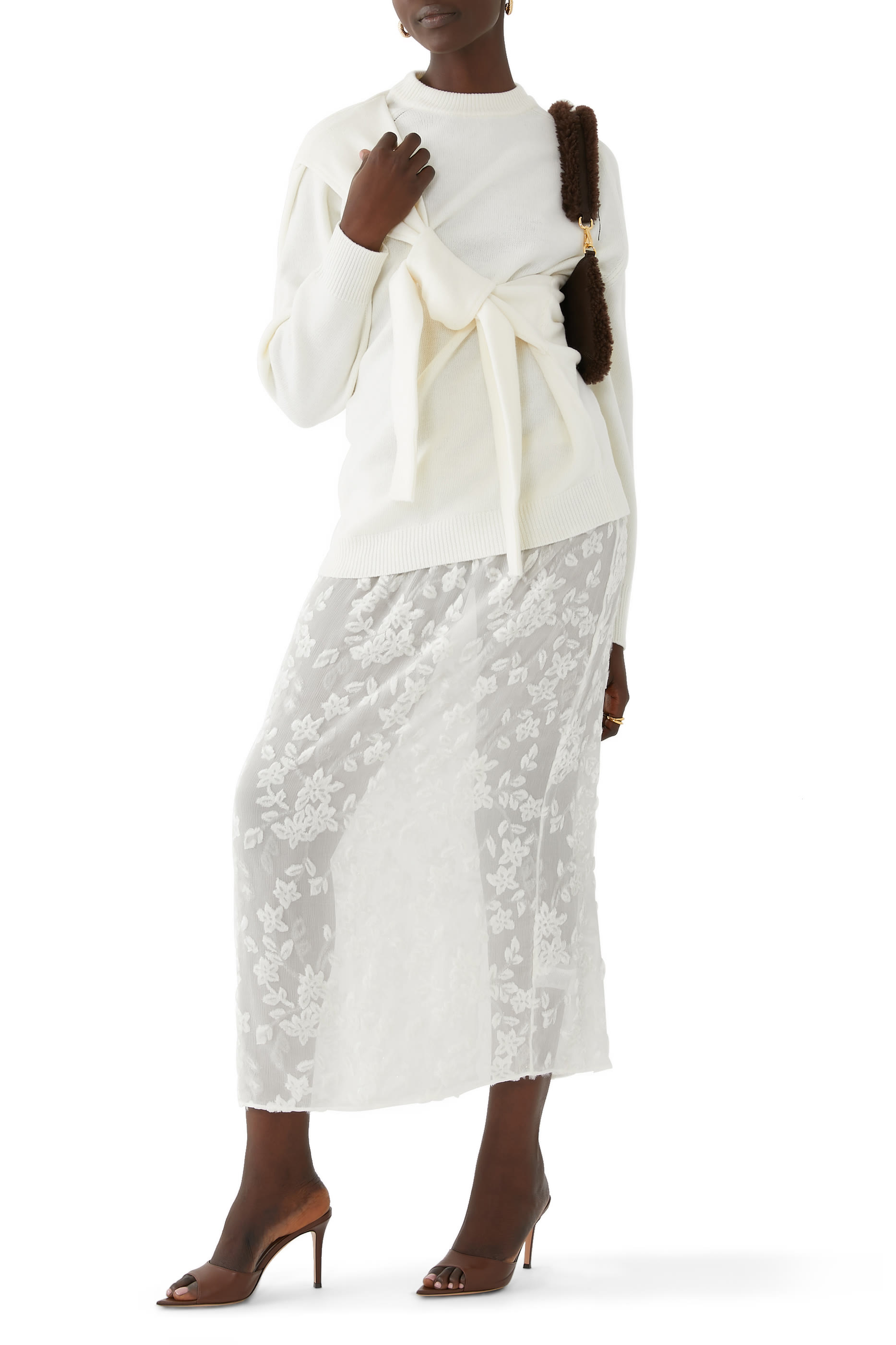 تنورة أيون بيرن آوت سهلة الإرتداء مخمل