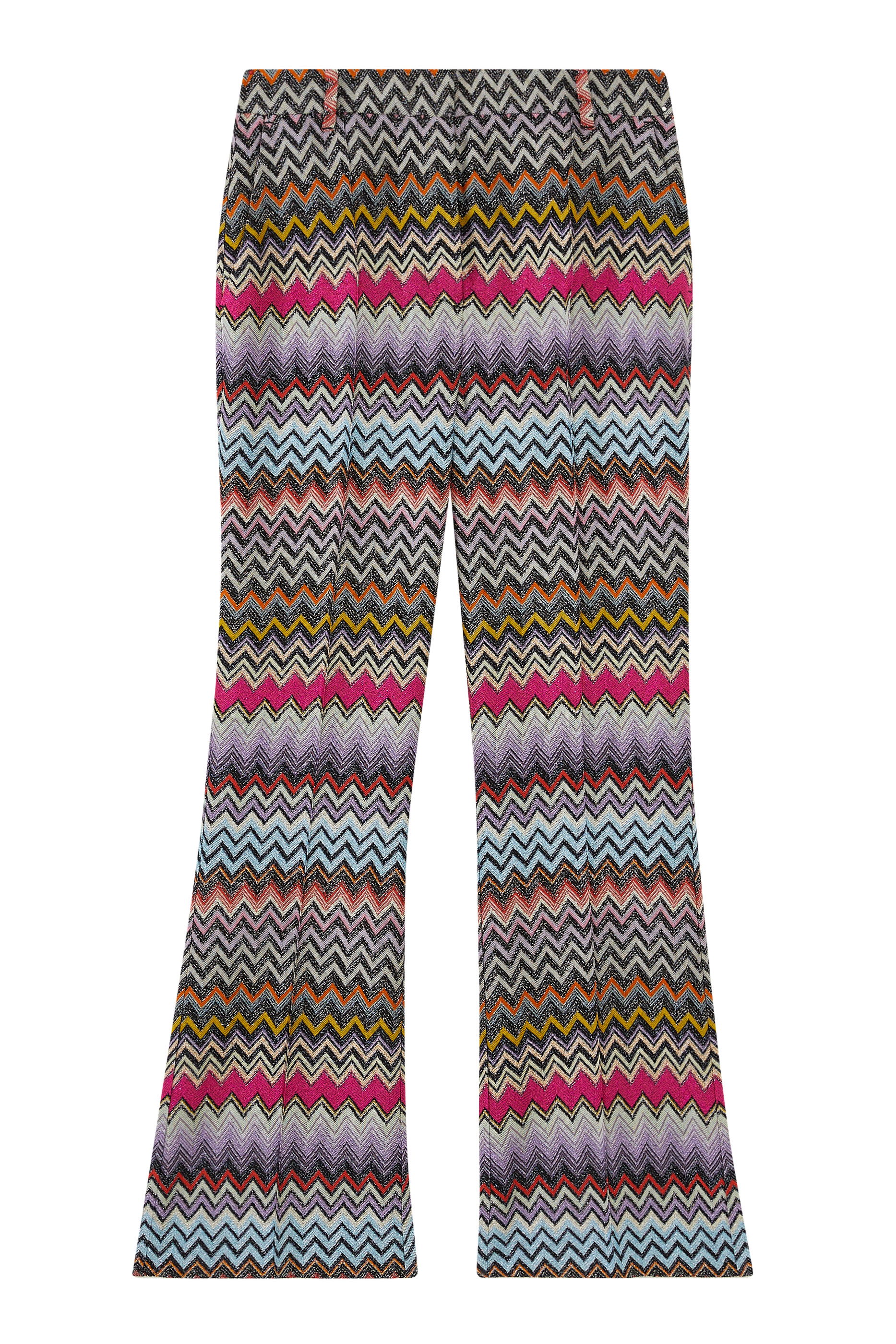 بنطال واسع بنقشة خطوط متعرجة راشيل لوركس