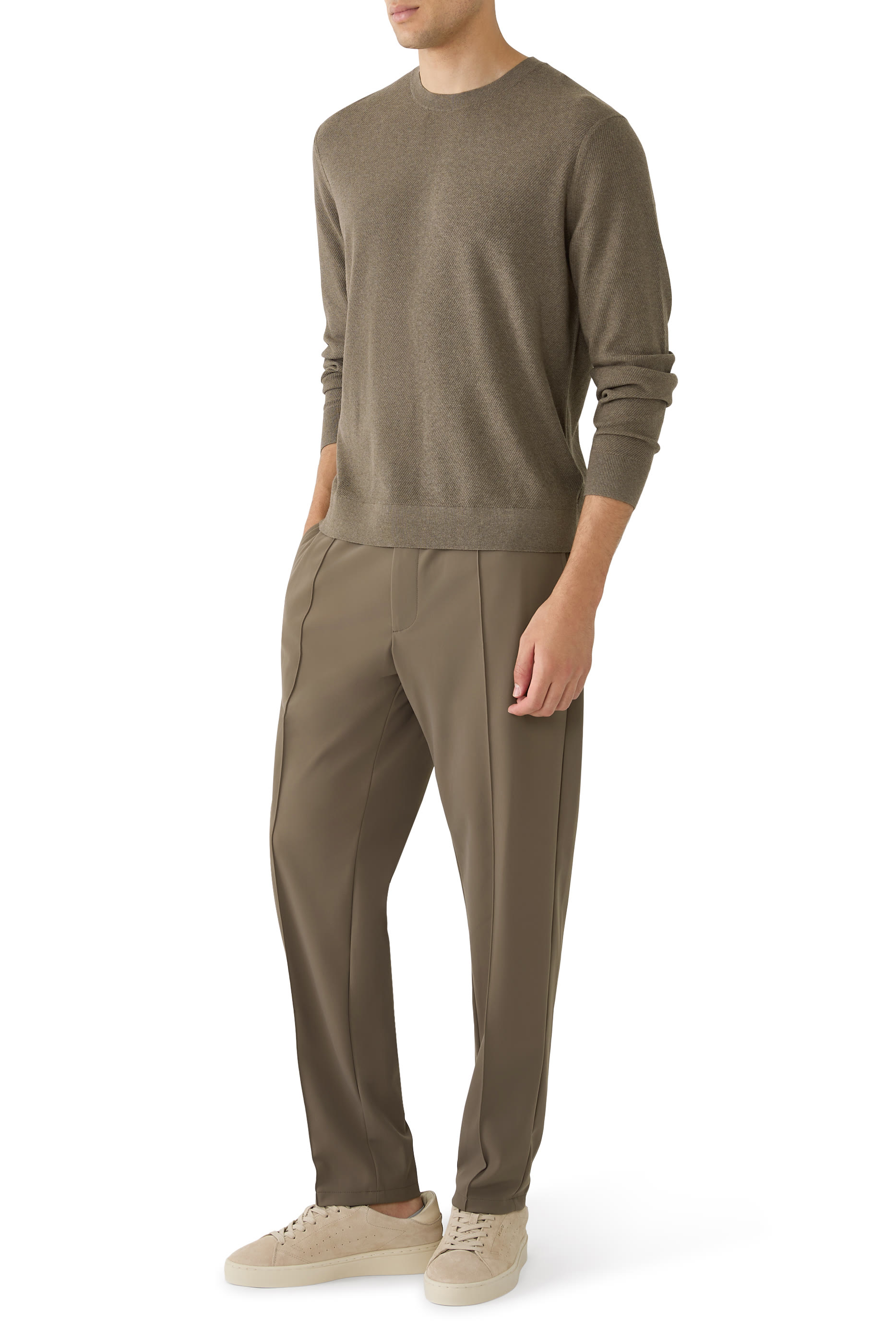 بنطال كورتيس بطيات