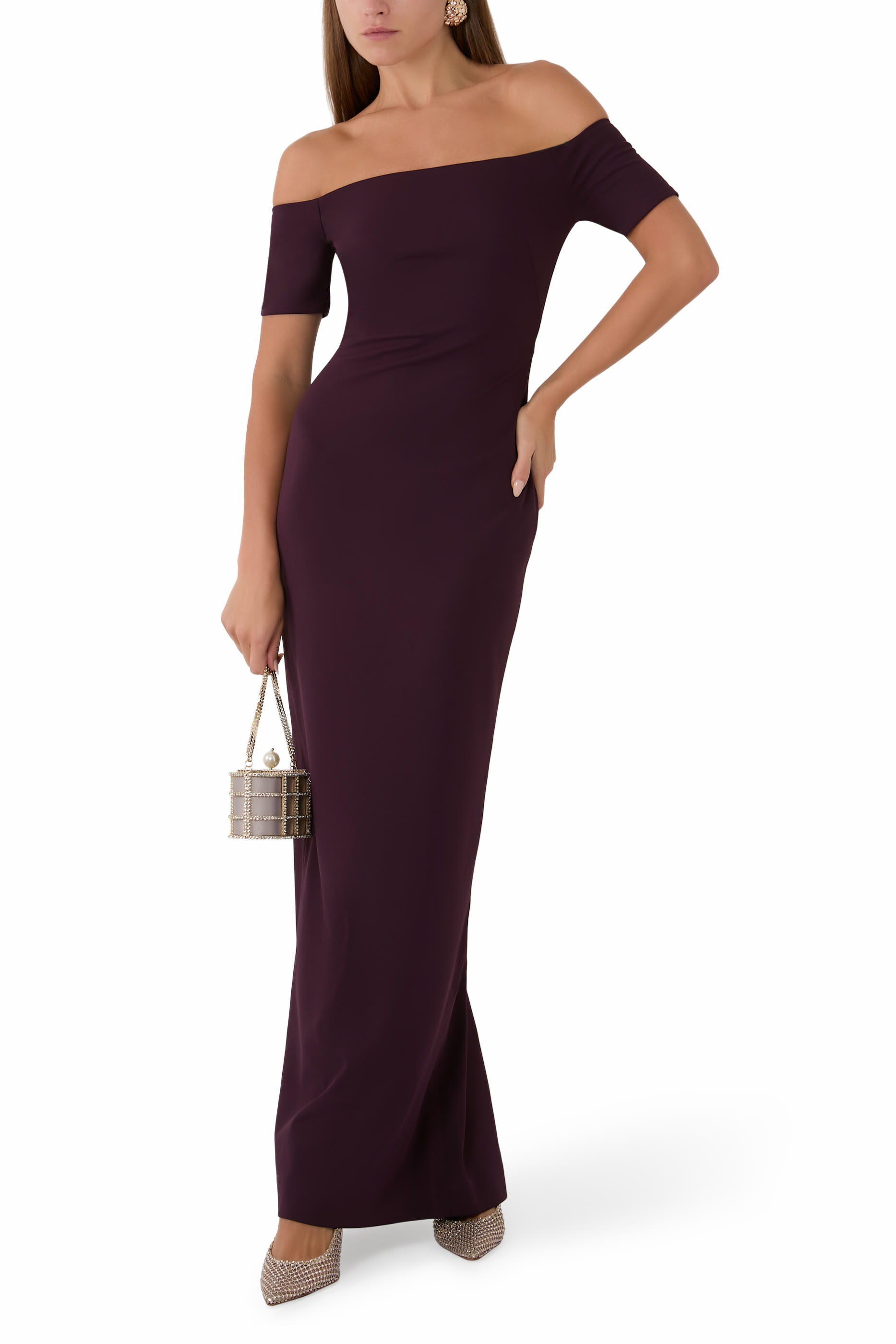 فستان نايل طويل