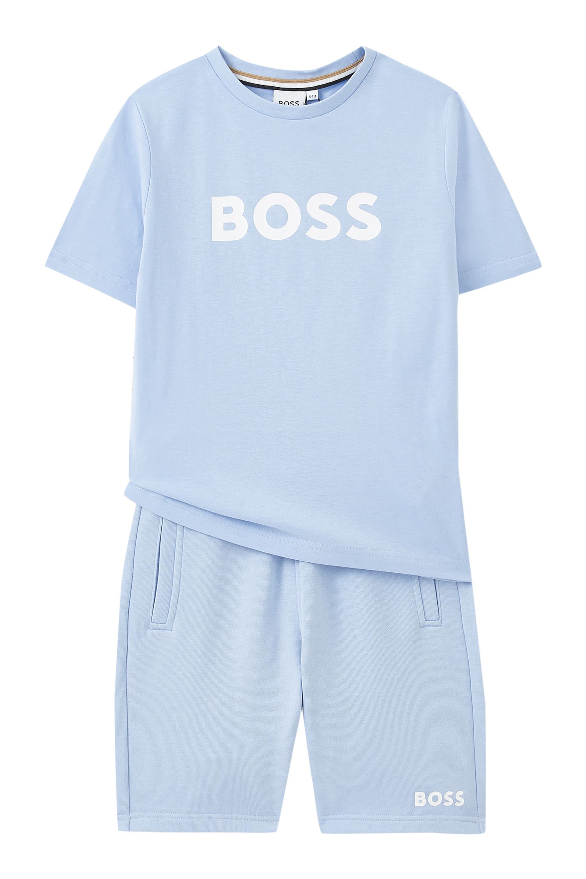 تيشيرت بشعار الماركة للأطفال