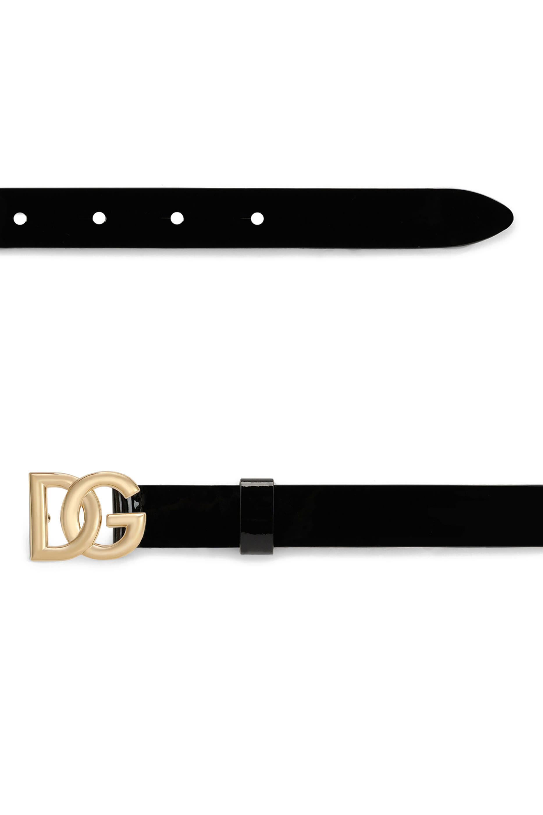 حزام للأطفال بإبزيم بحرفي شعار الماركة