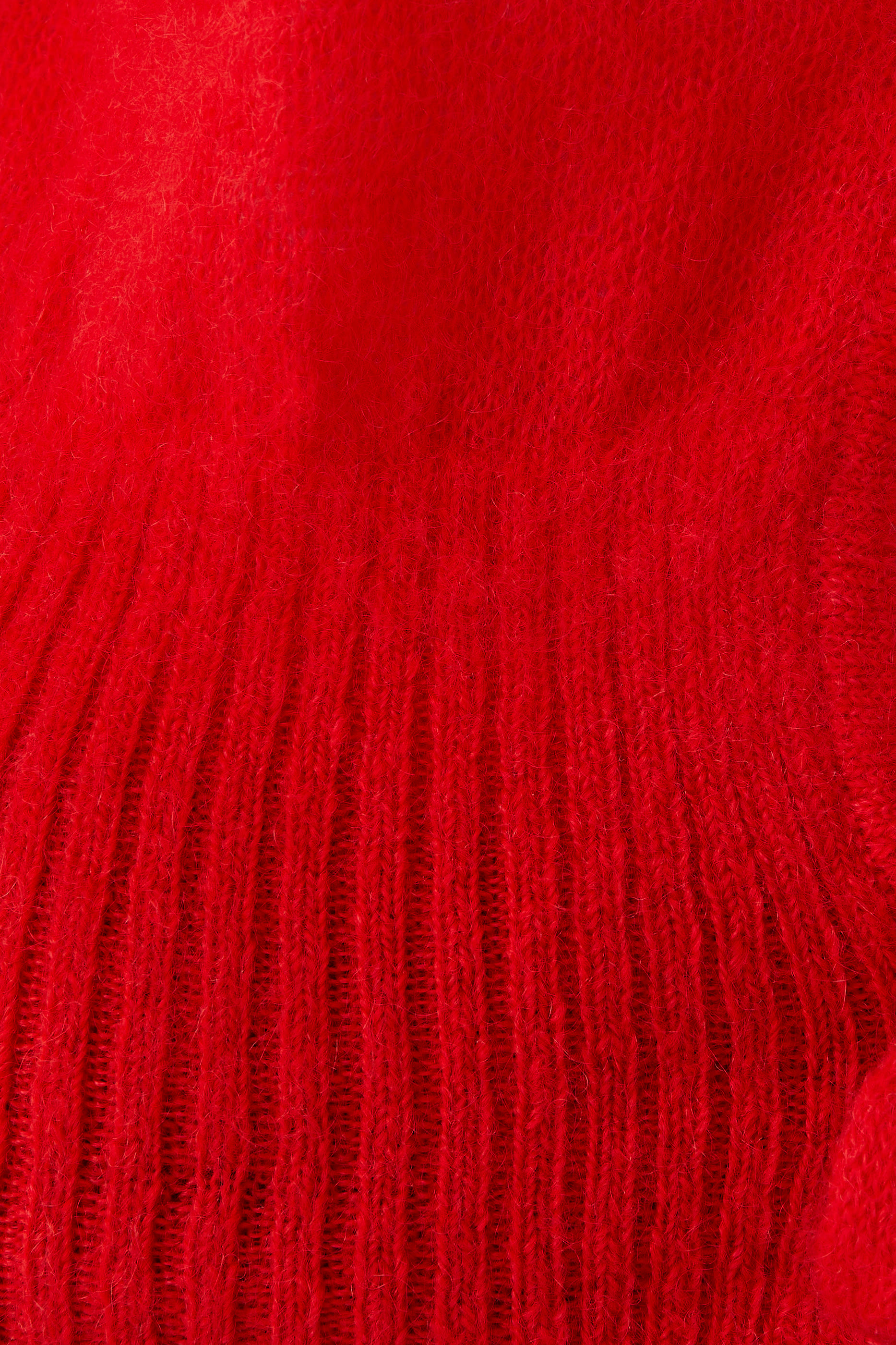 جاكيت موهير خفيفة مع أربطة