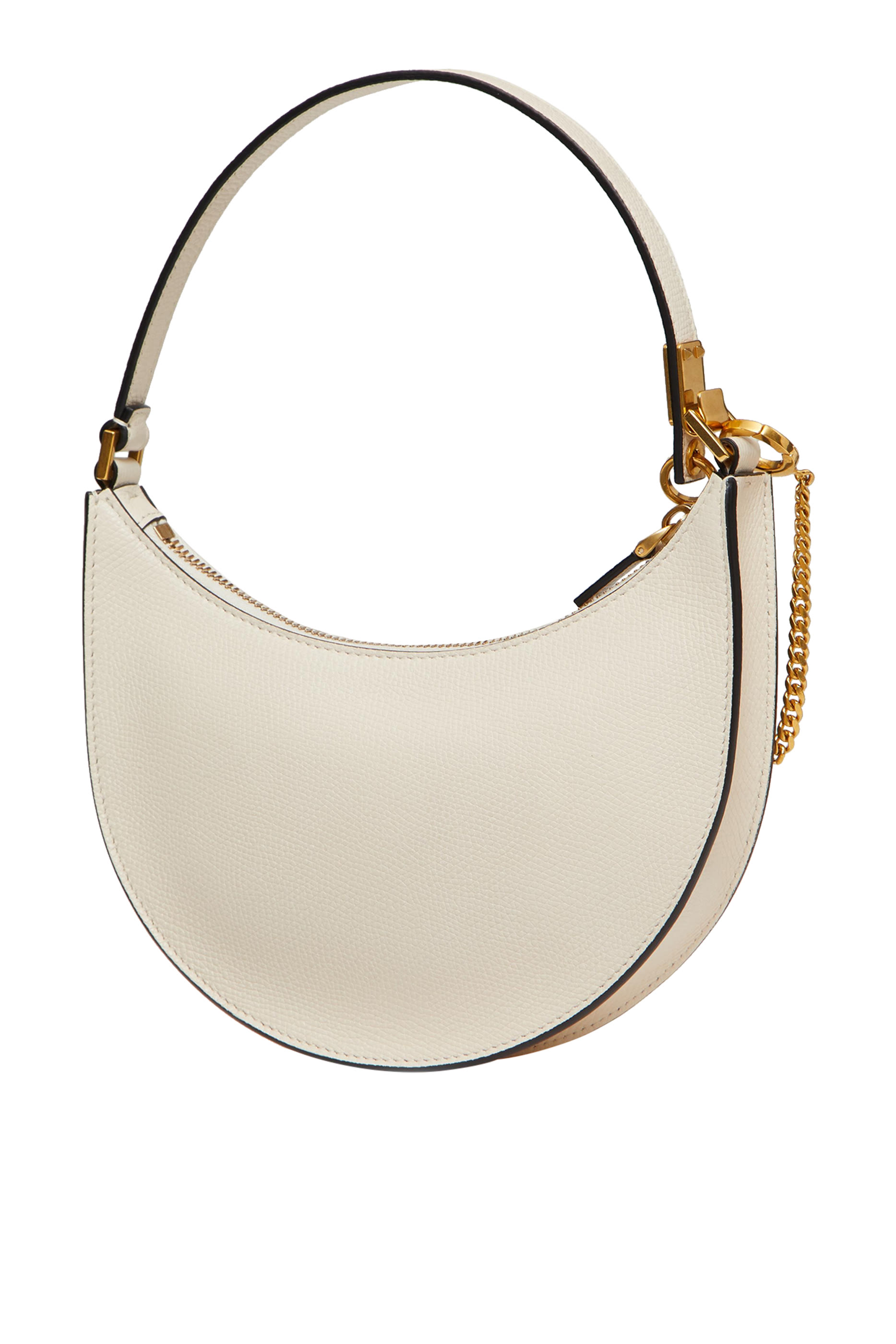 حقيبة صغيرة بحروف شعار الماركة