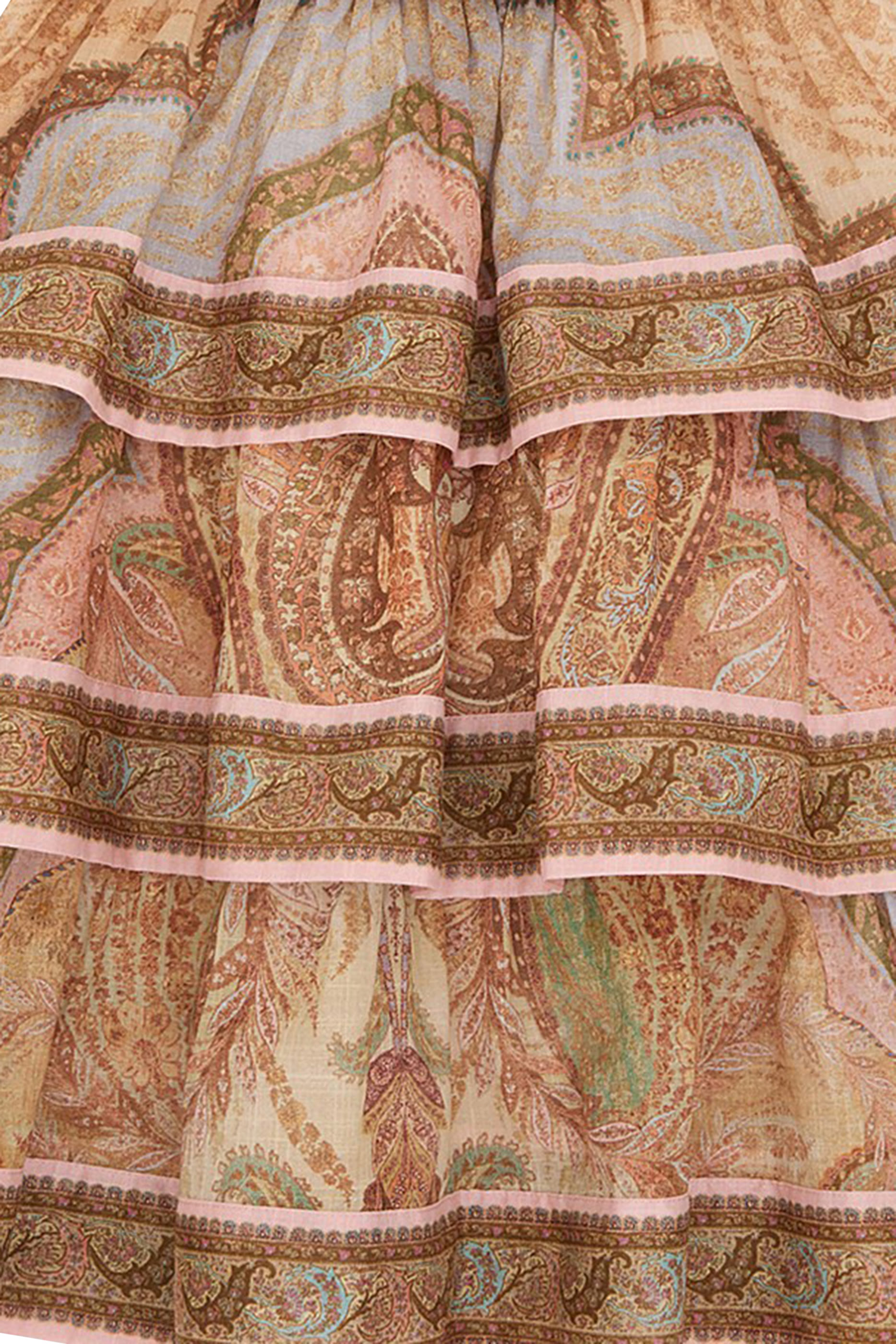 فستان أويكن بتصميم متدرج للأطفال