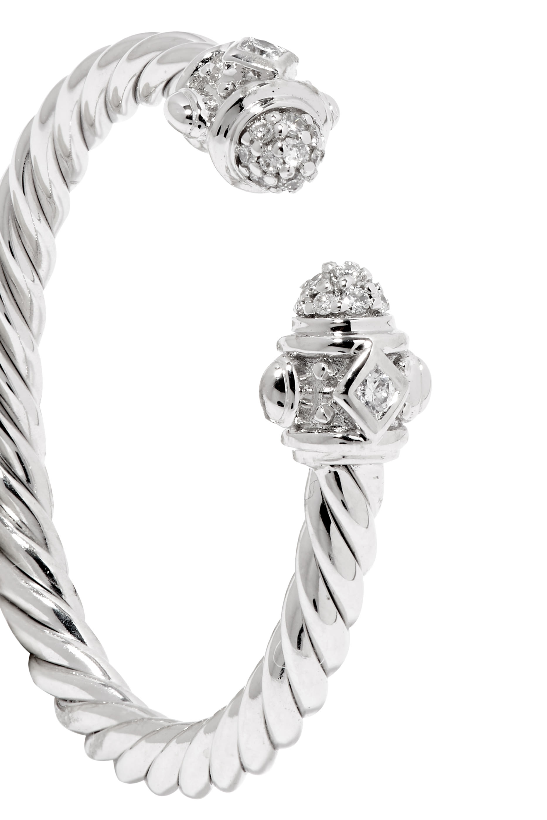 خاتم رينيسانس ذهب أبيض