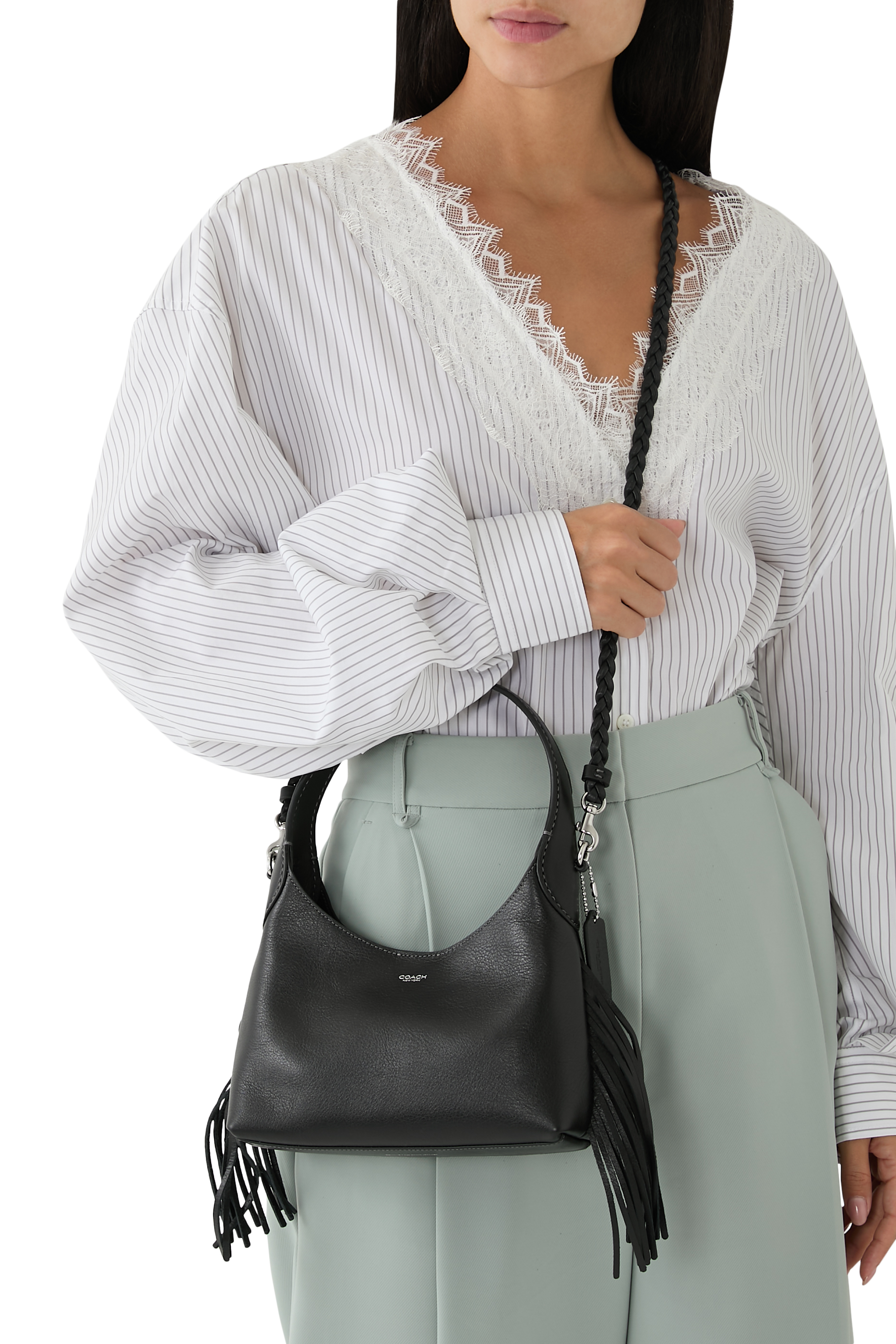 حقيبة كتف بروكلين 23 بشرابات