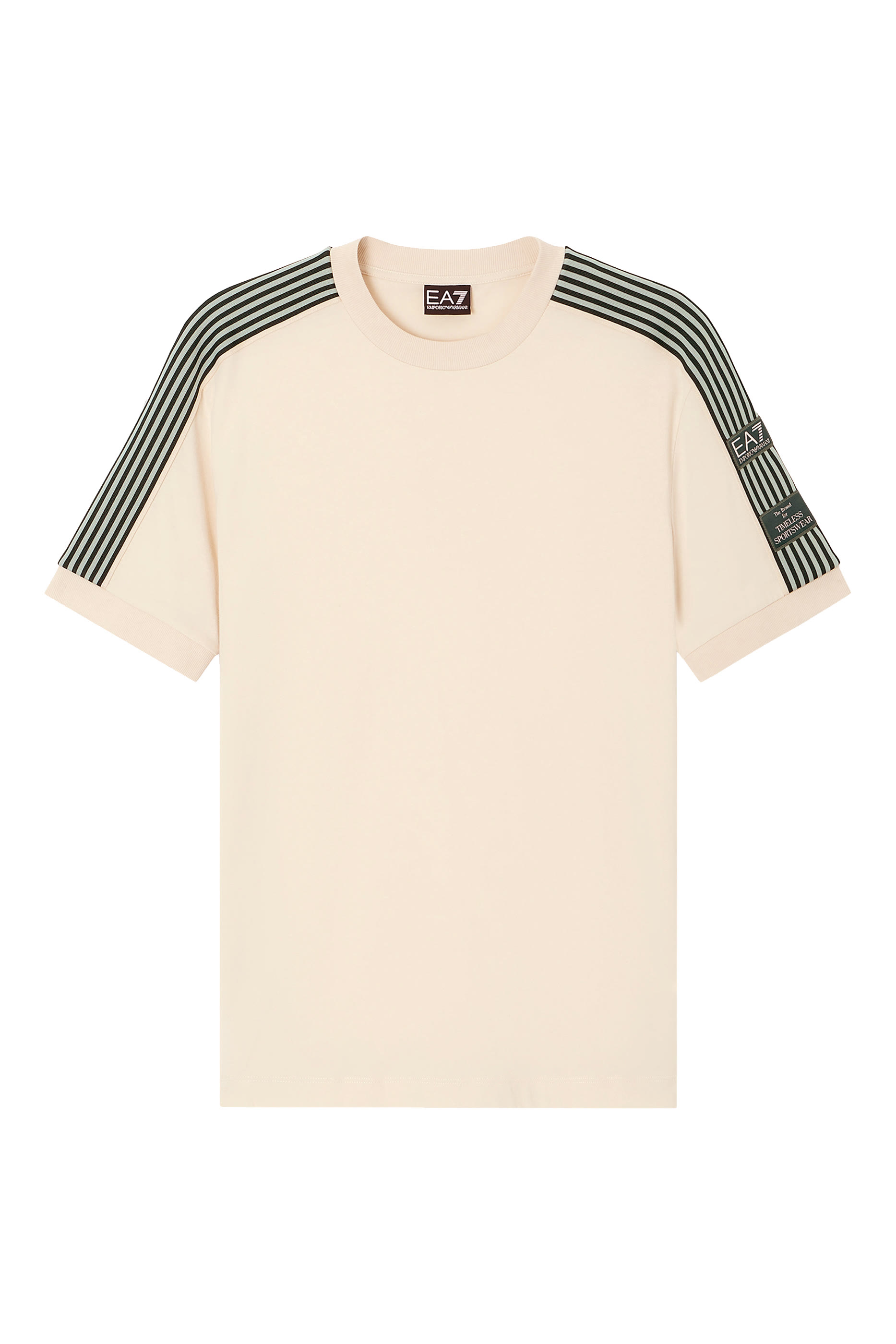 تيشيرت بشعار الماركة قطن